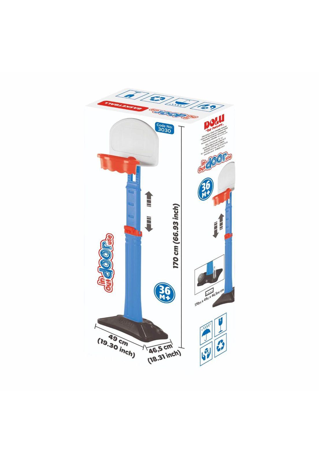 Set Aro Basketball + Pedestal Ajustable a 1,70m Dolu-8