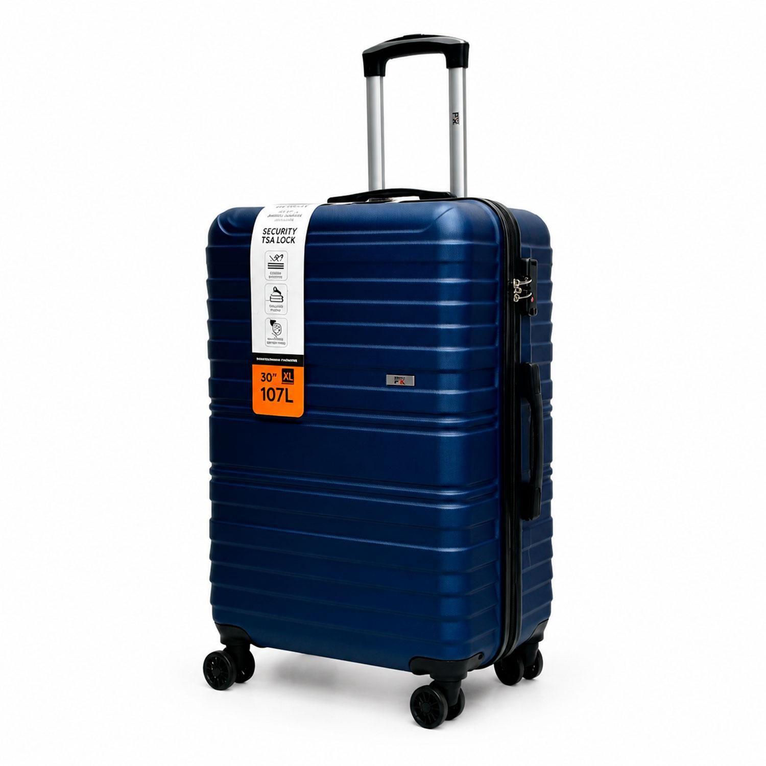 Maleta North Pak Rigida Resistente Ultraliviana 30" 107L Azul-0