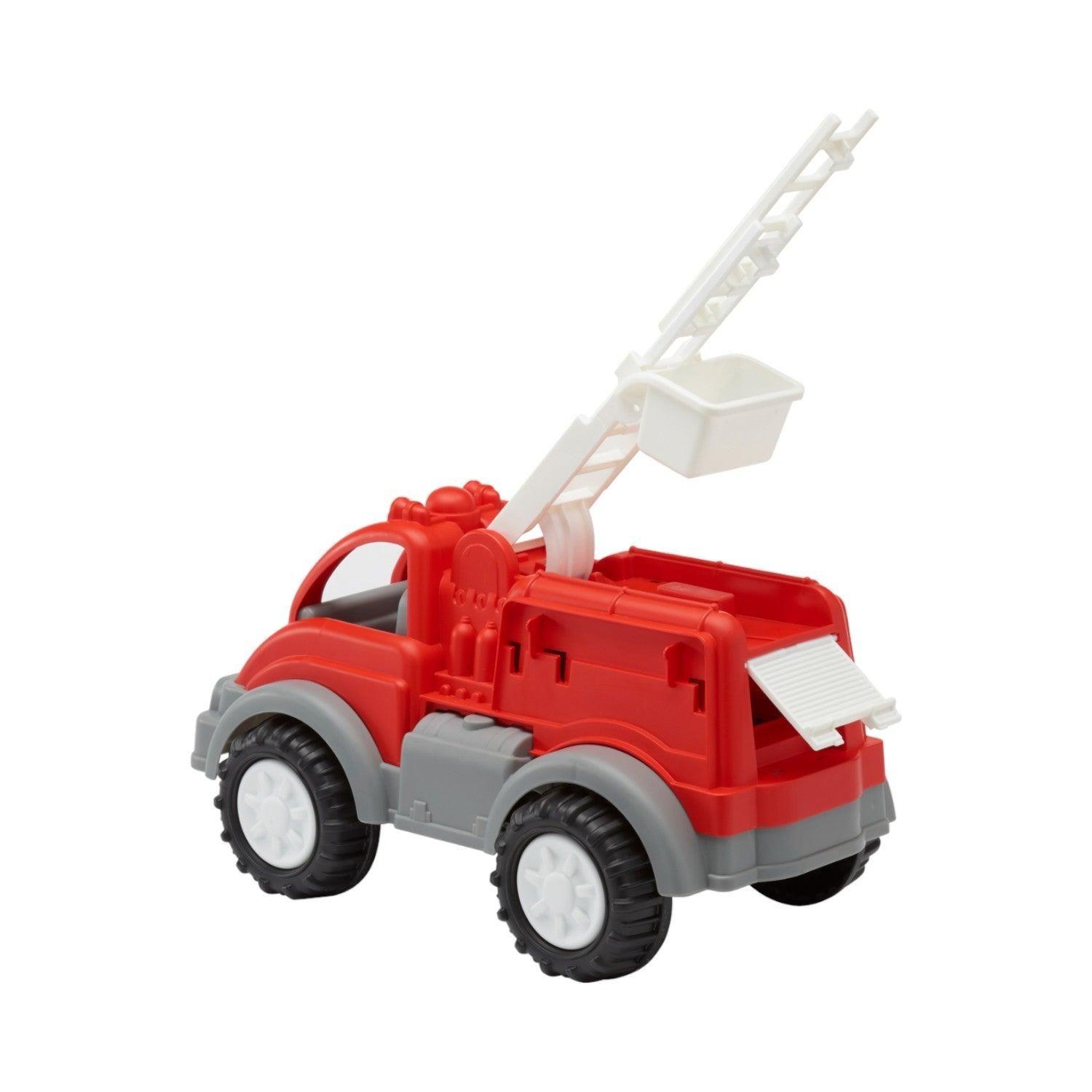 Camión De Bomberos Gigante 60x33x34 Cms American Plastic-3
