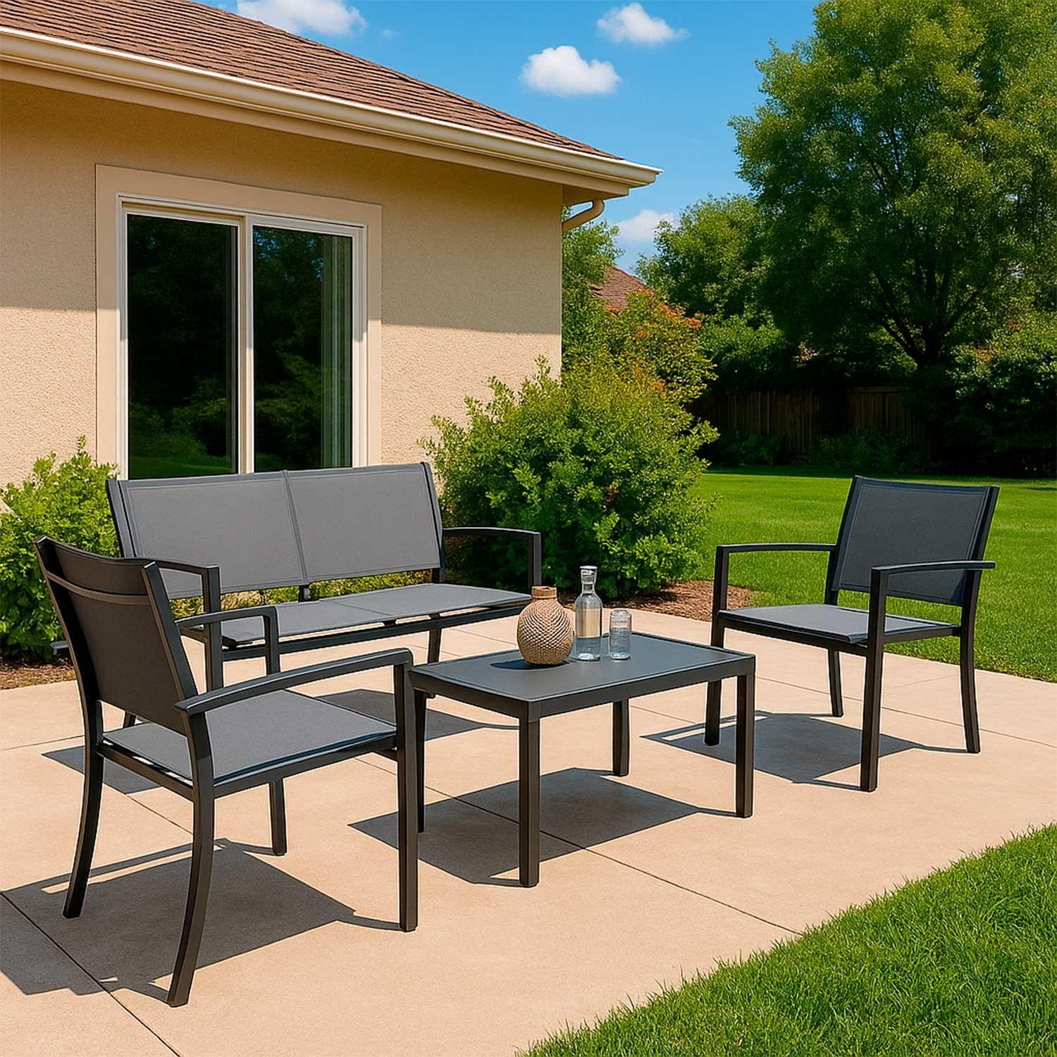 Juego Set de Terraza Madeira 4 personas Northwest-6