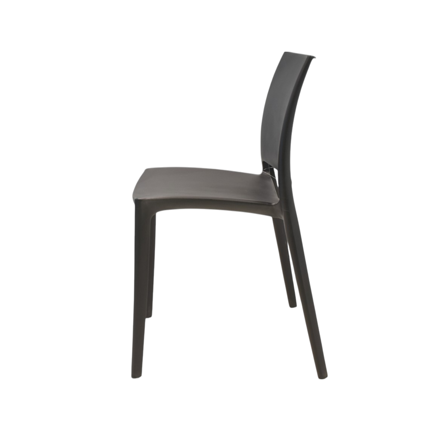 Silla Plástico Apilable Deco Dresden Gris Escandinavia-3