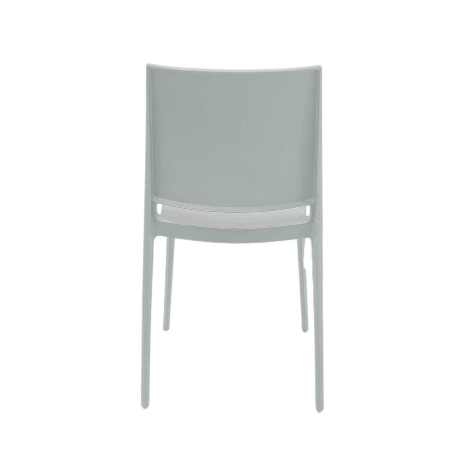 Silla Plástico Apilable Deco Dresden Gris Escandinavia-4