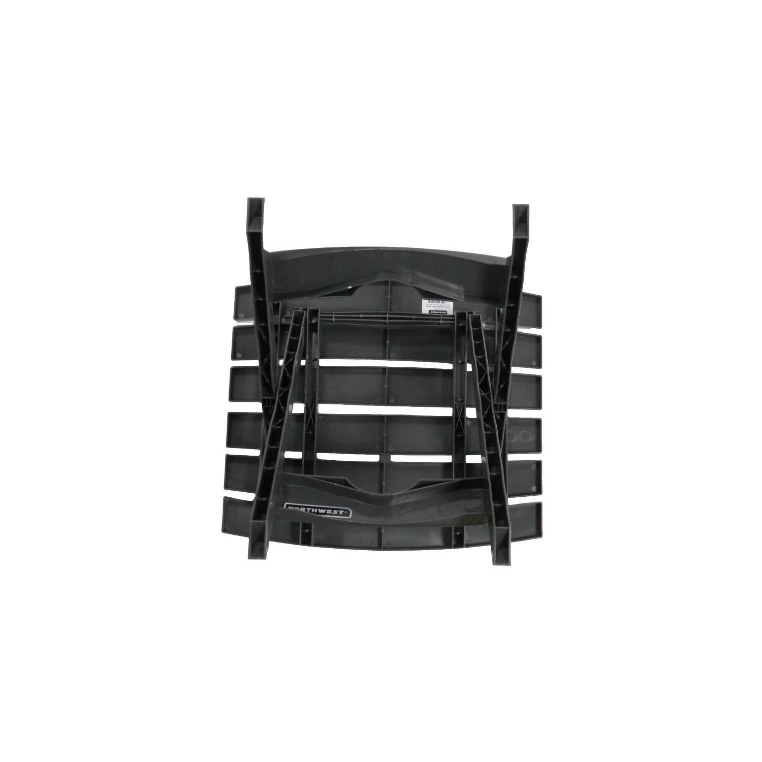 Mesa Auxiliar Plegable Plástica diseño madera Gris Northwest-4