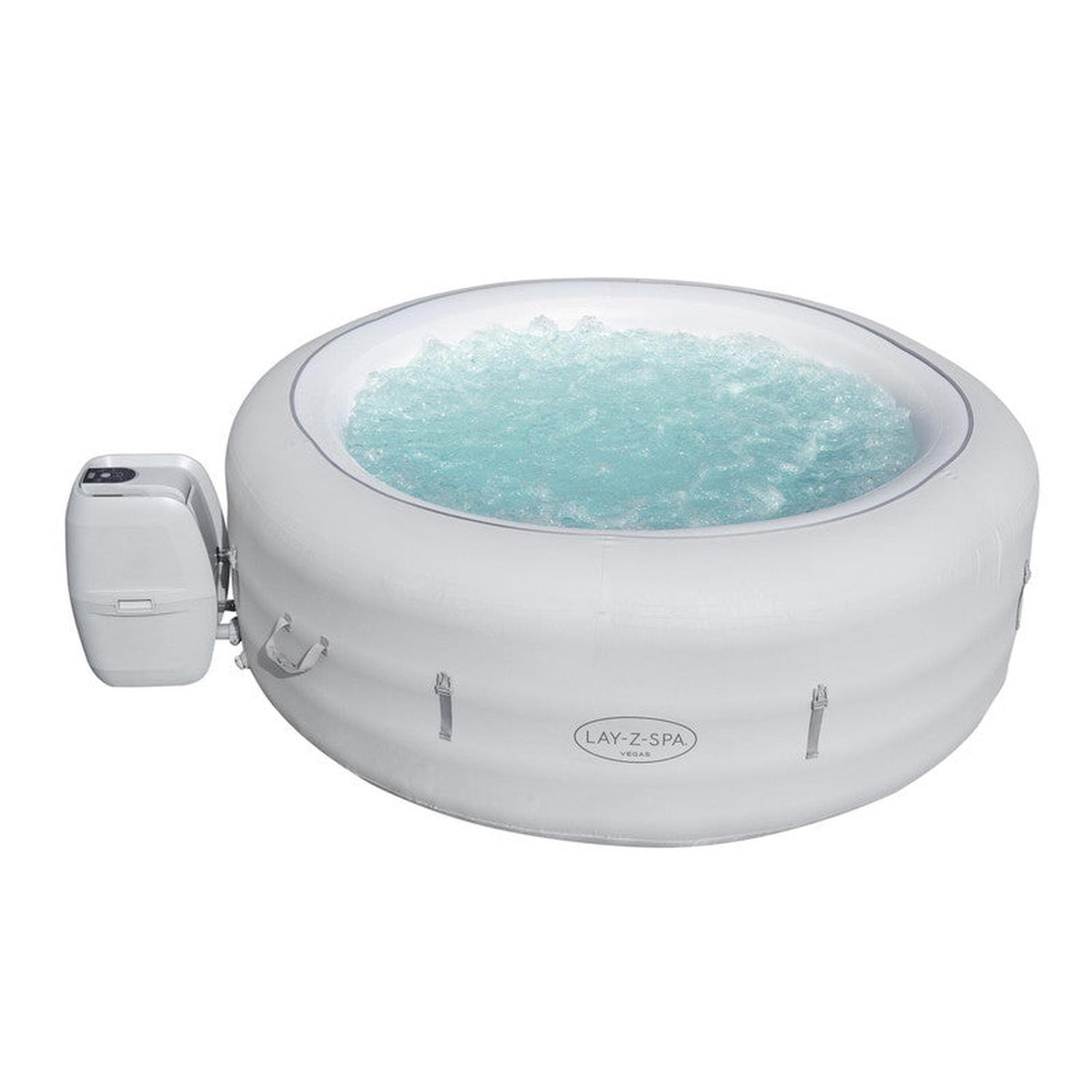Hot Tub Spa Jacuzzi Inflable Vegas 6 Personas Bestway-0