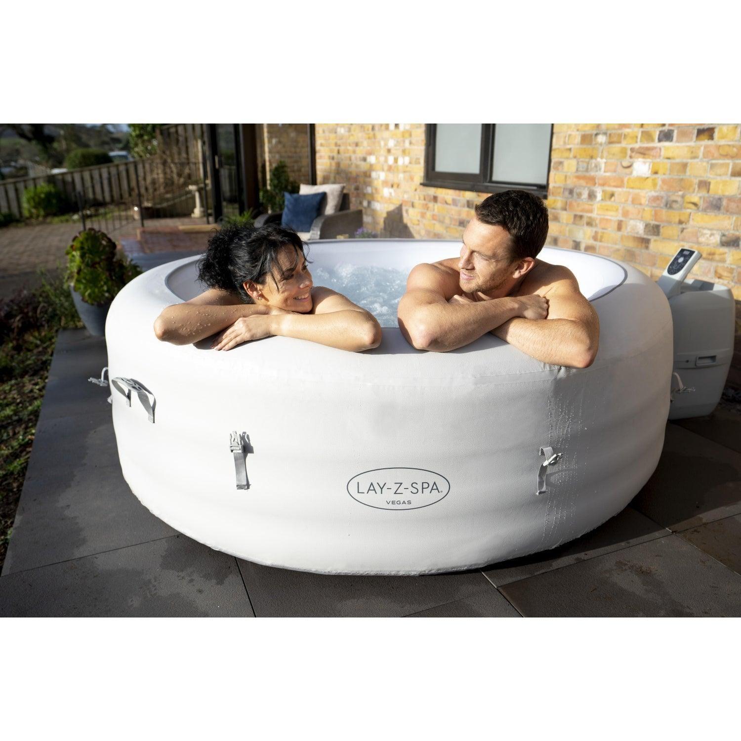 Hot Tub Spa Jacuzzi Inflable Vegas 6 Personas Bestway-6