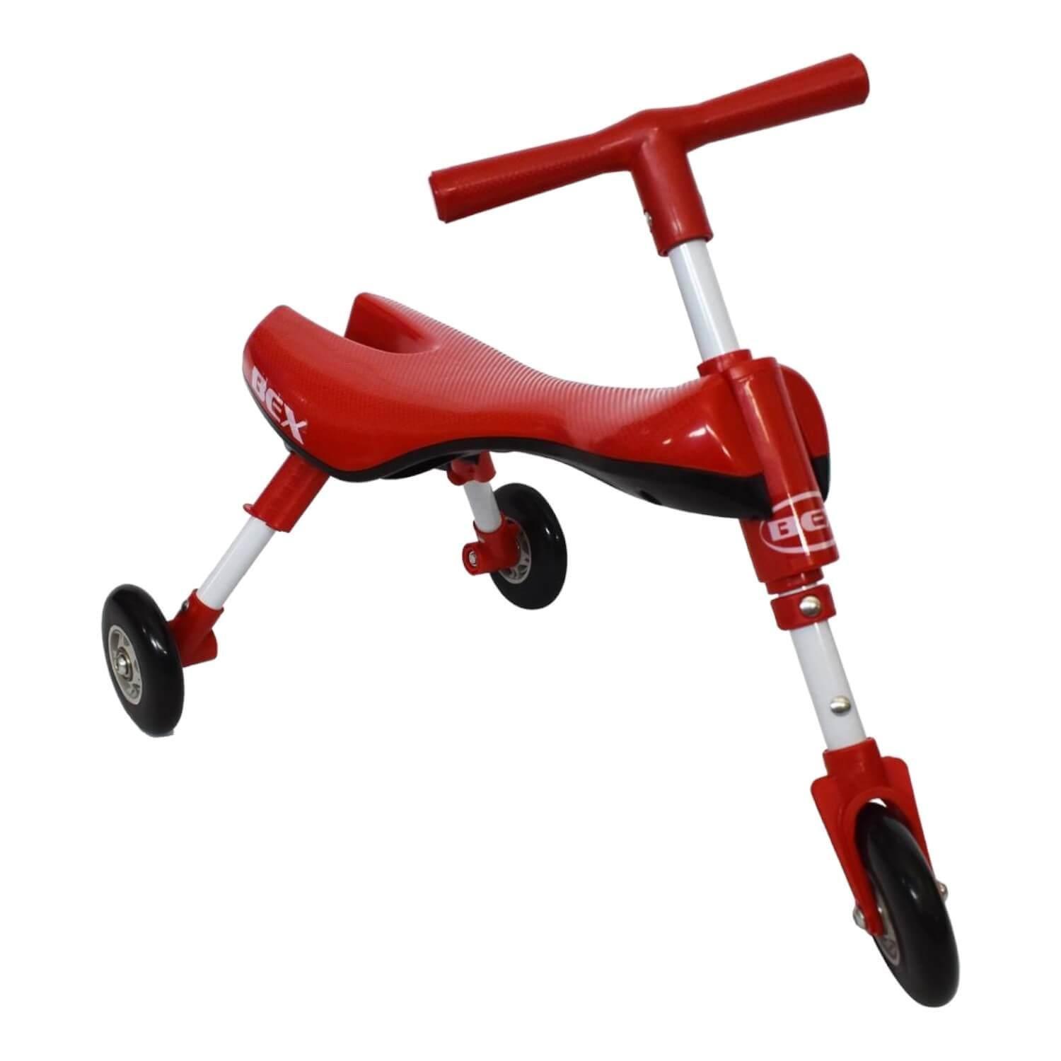 Triciclo Aprendizaje Plegable Sin Pedales Rojo Bex-0