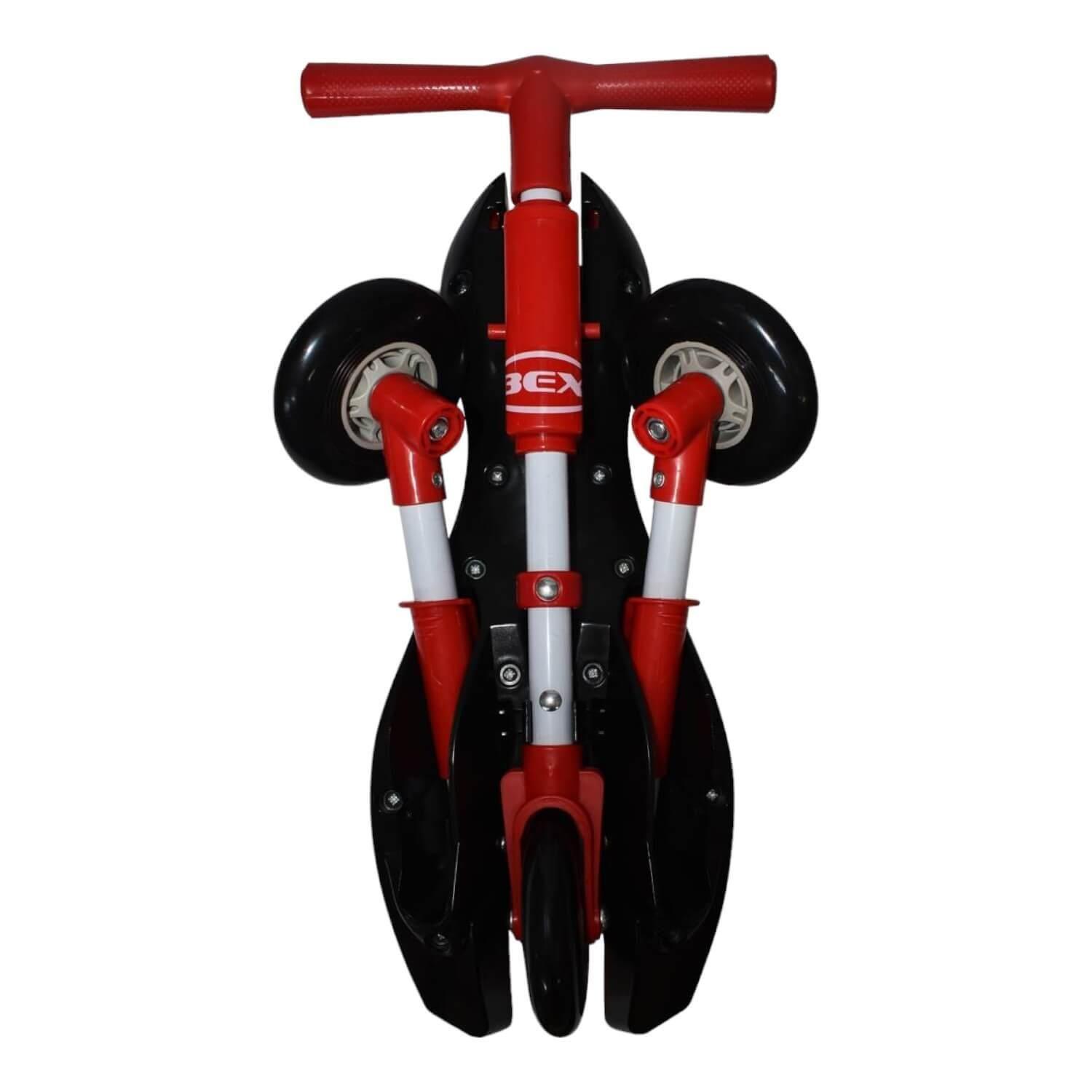 Triciclo Aprendizaje Plegable Sin Pedales Rojo Bex-1
