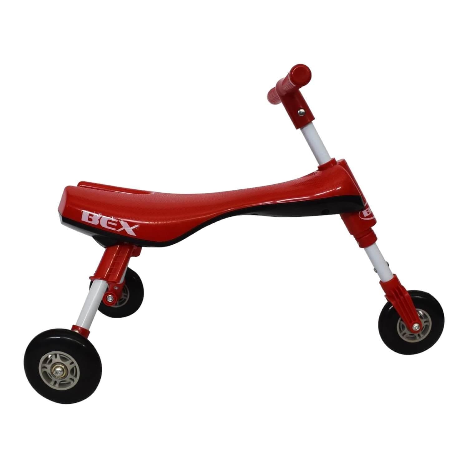 Triciclo Aprendizaje Plegable Sin Pedales Rojo Bex-3
