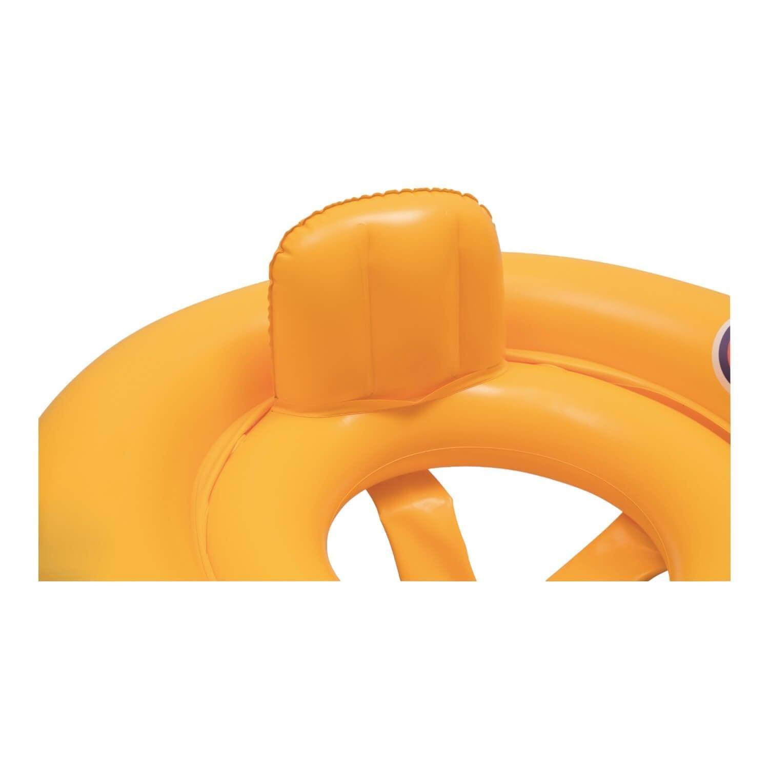 Flotador Silla Bebé 2 Anillos Swimsafe 69Cm 1-2 Años Bestway-3
