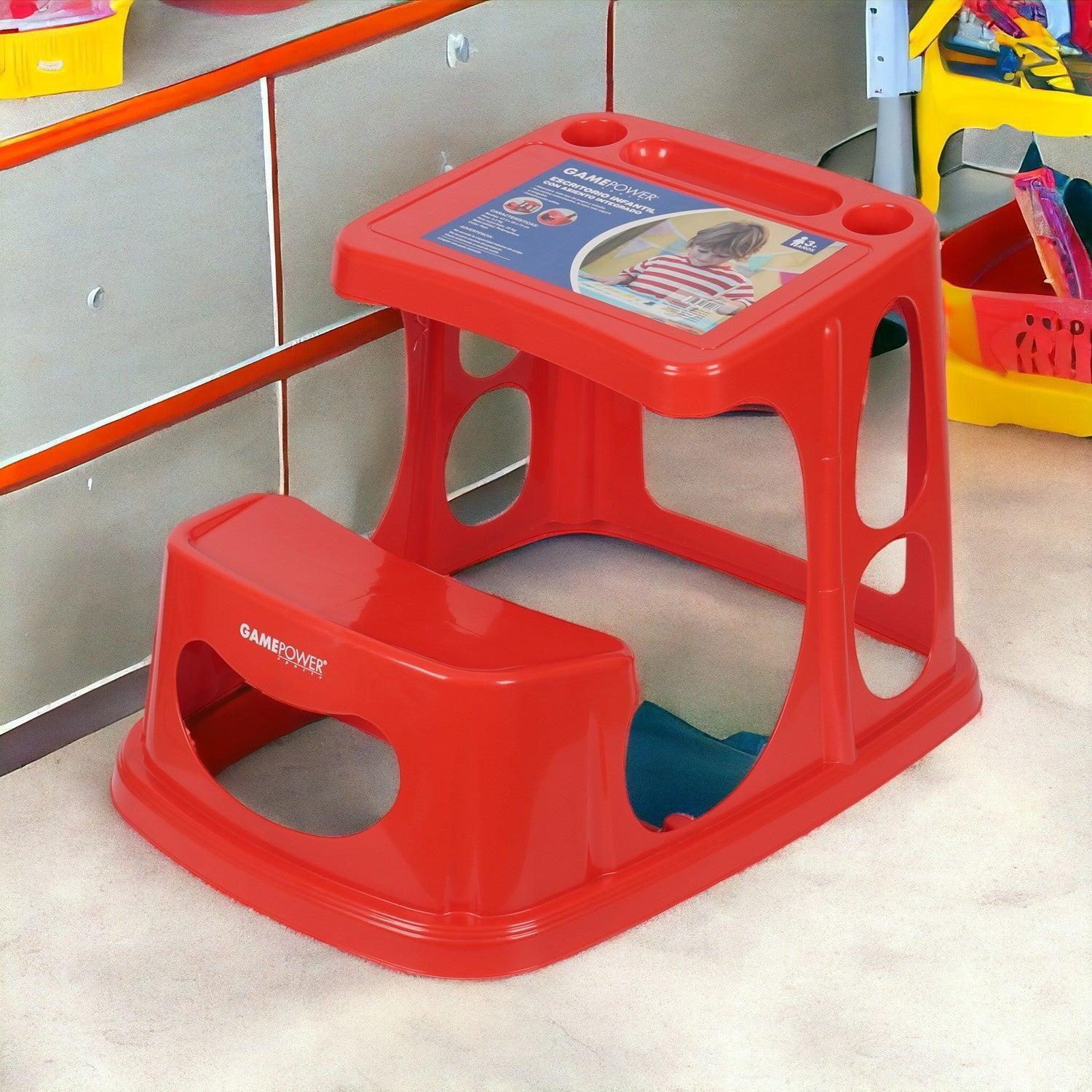 Mesa Escritorio con Asiento Para Niños 47x55x74cm Gamepower-2