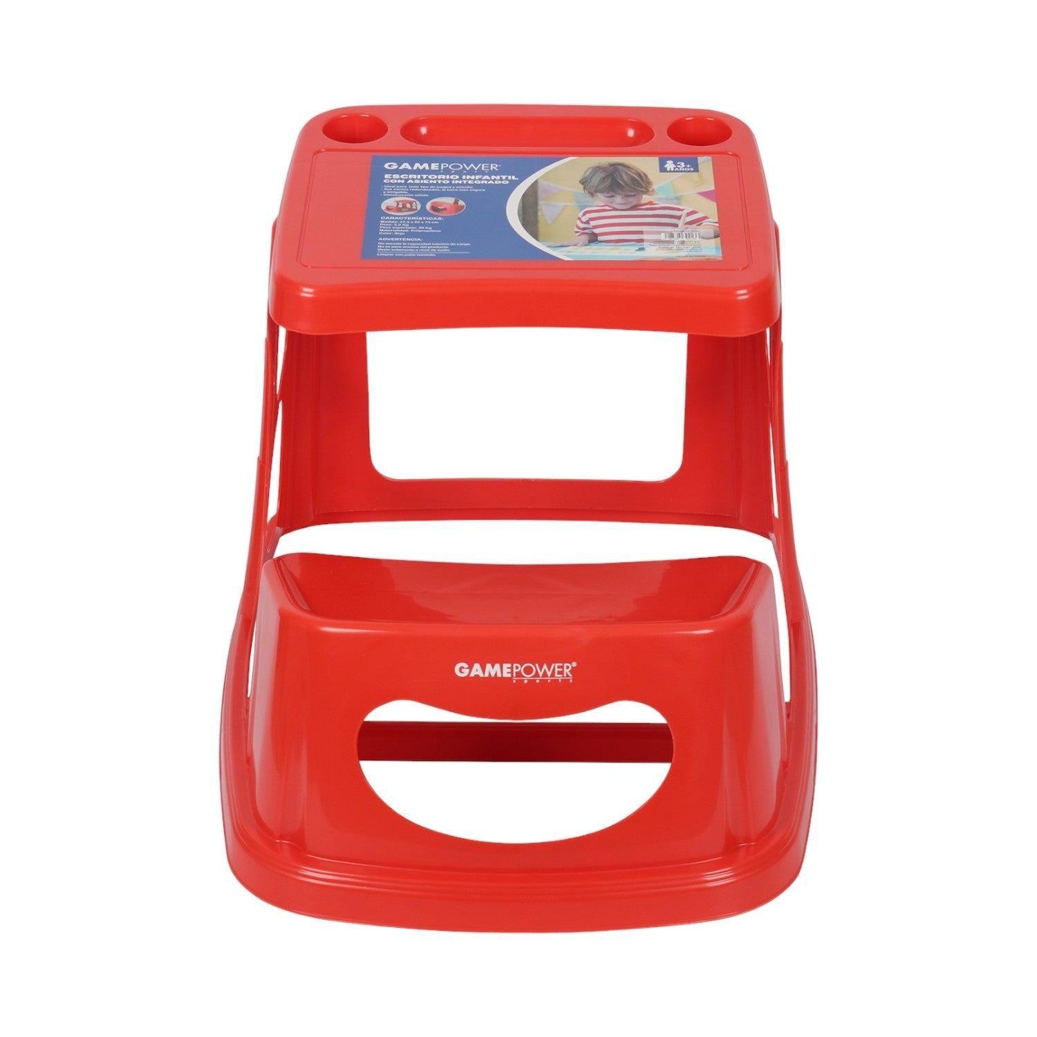 Mesa Escritorio con Asiento Para Niños 47x55x74cm Gamepower-3