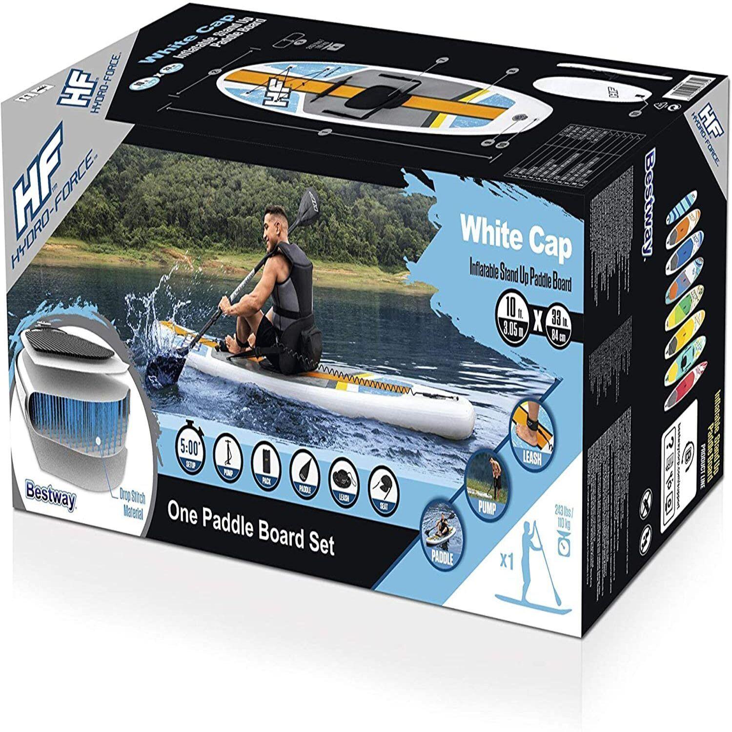 Stand Up Paddle Inflable Set con asiento 305x84x12cm Bestway-11