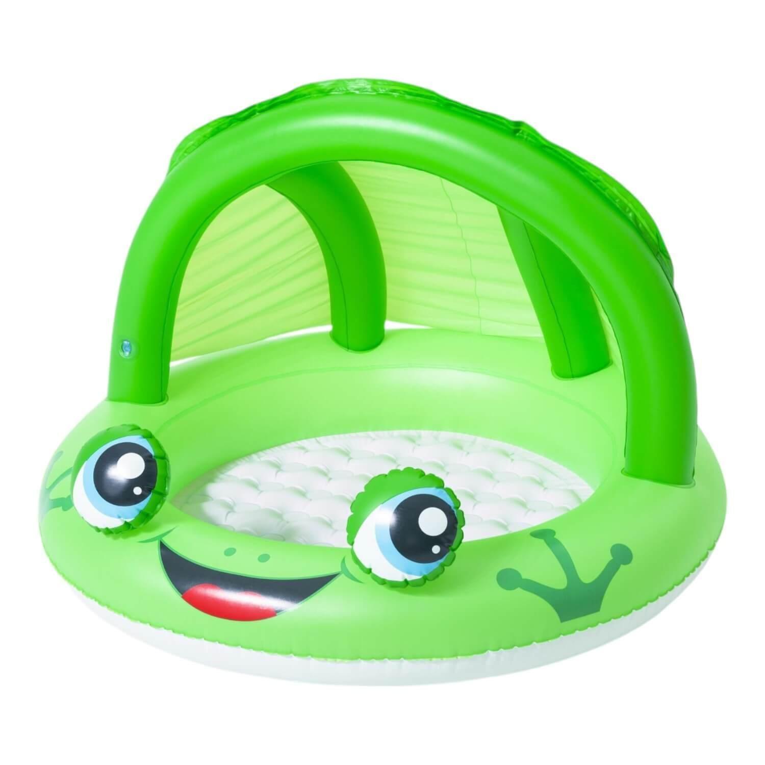 Piscina Inflable Bestway Con Sombra Para Bebés 97X66Cm-1
