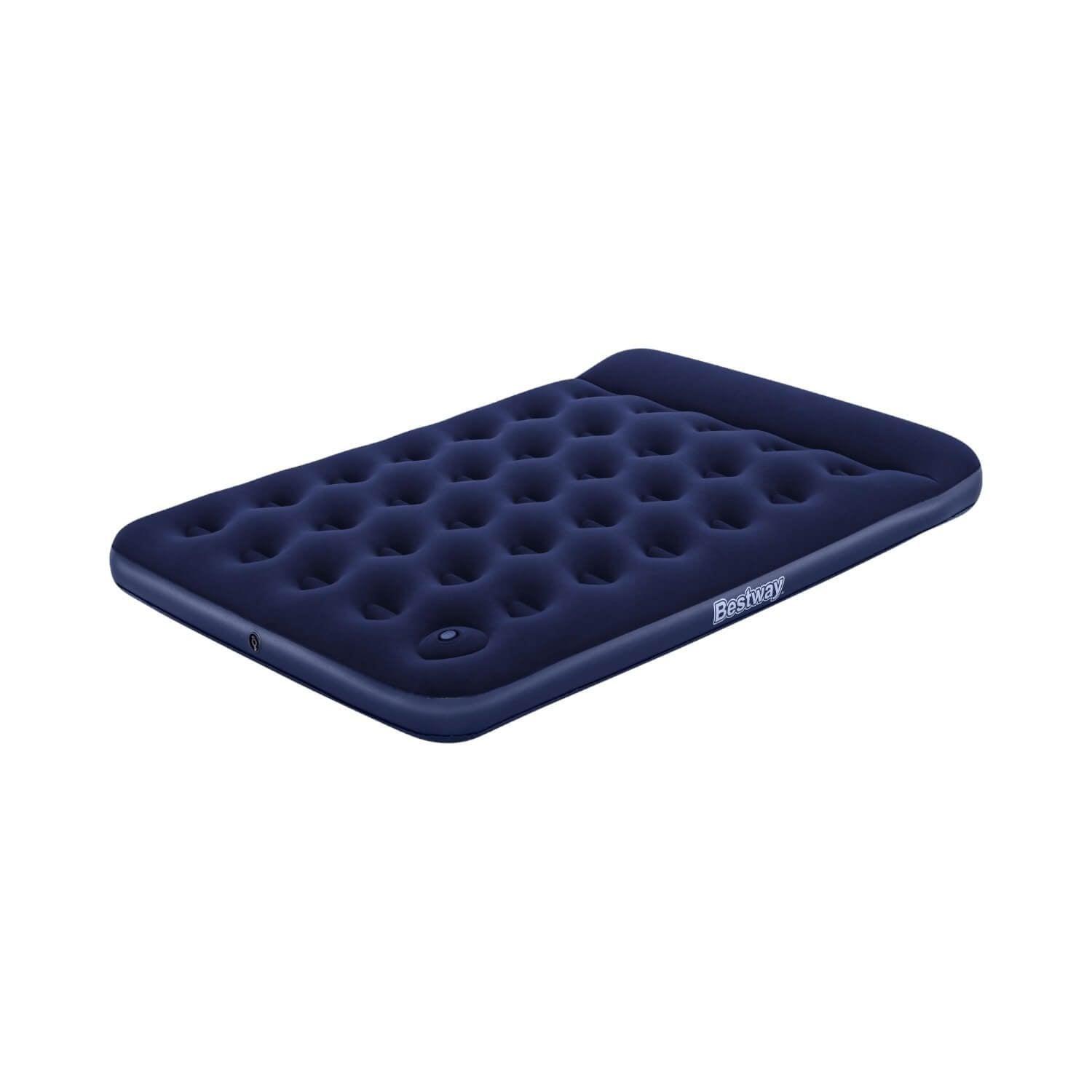 Colchón Inflable Doble Inflador de Pie 191X137X25CM Bestway-0