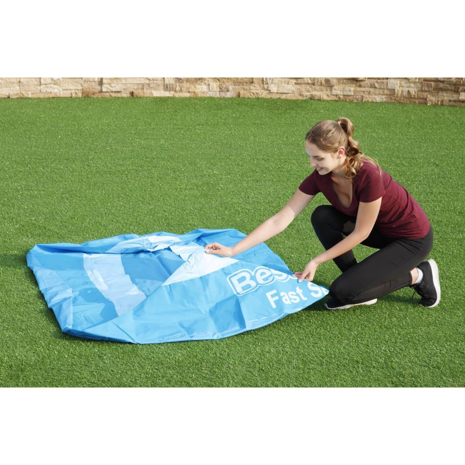 Piscina Bestway Redonda Fácil Armado 1.83MX51Cm Azul-3