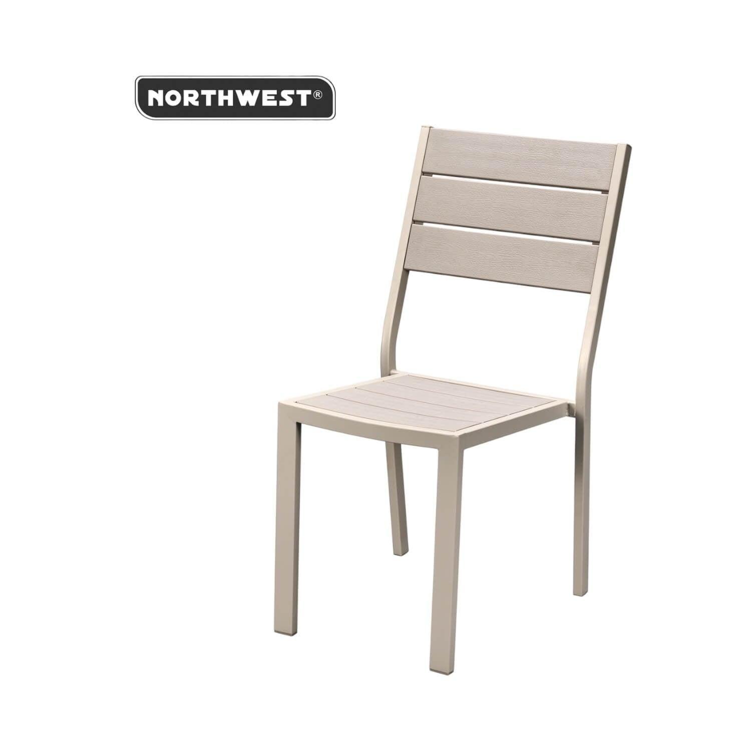 Silla Terraza Polywood Impermeable Beige Northwest-2