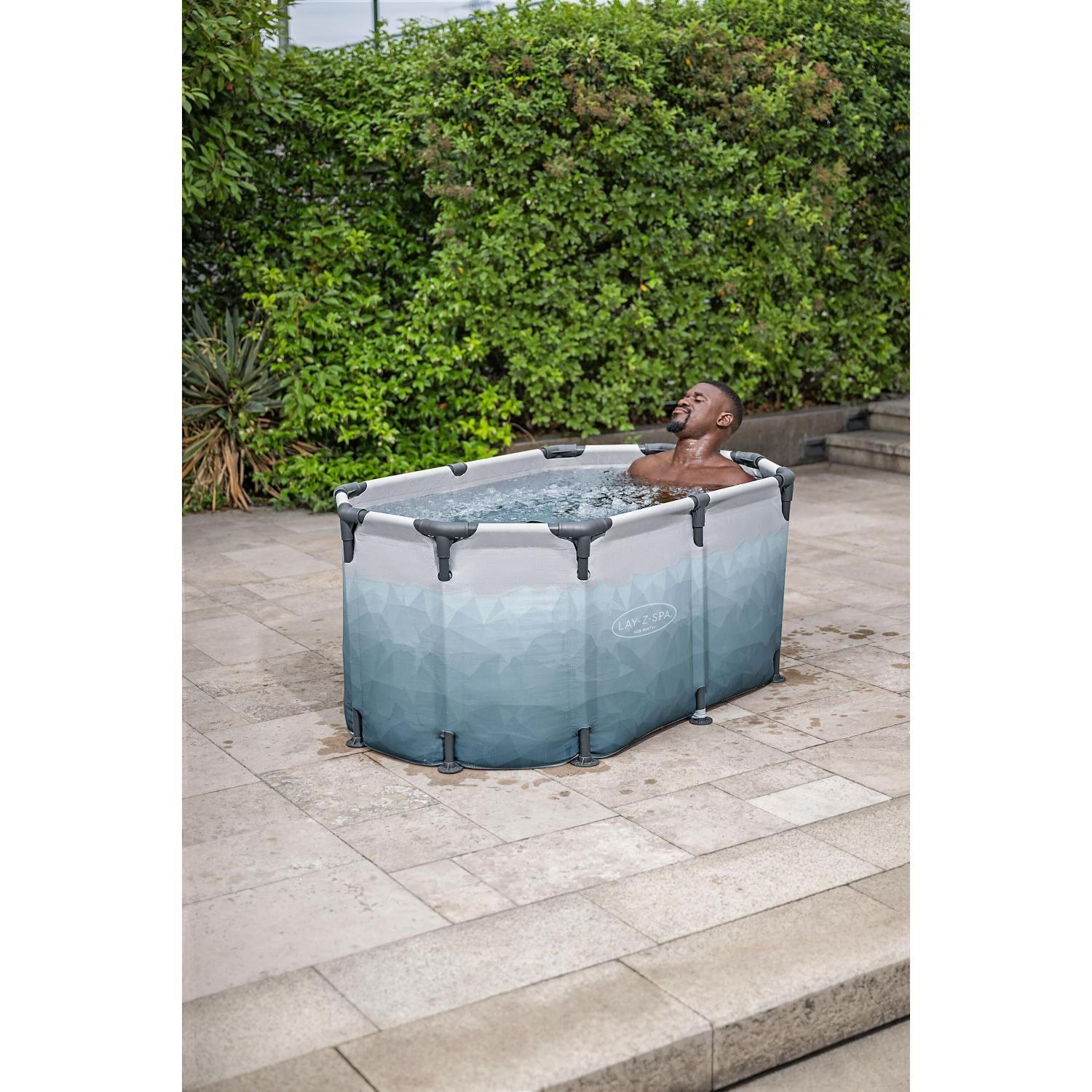 Tina de Hielo Ice Bath Portatil Bestway 2 personas con fitro-6