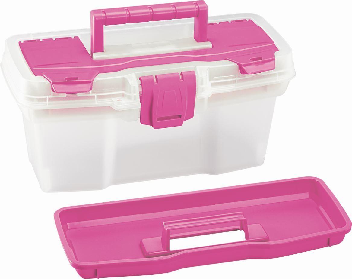 Caja Organizadora Rosada 29.5x15x14 cms Rimax-0