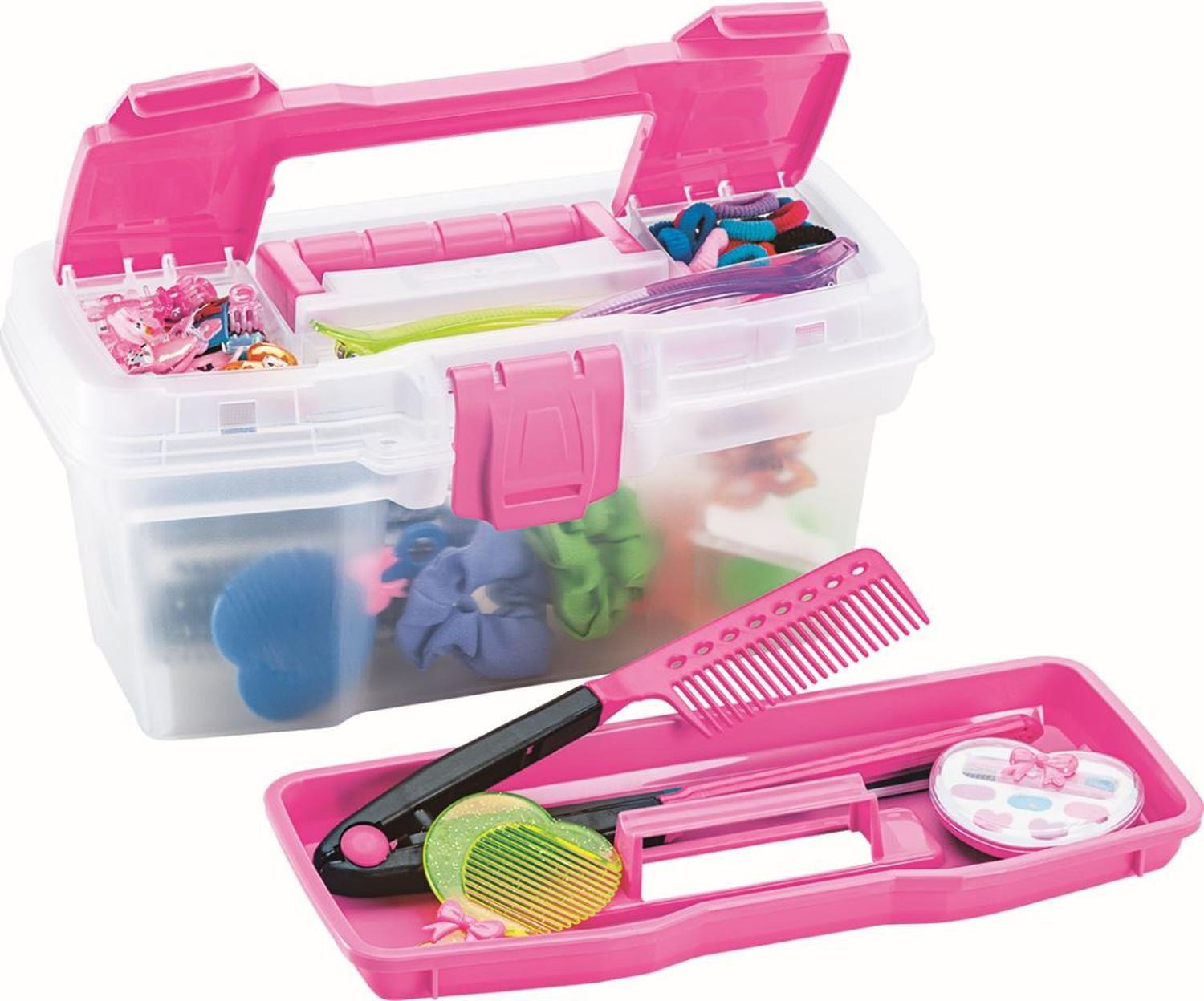 Caja Organizadora Rosada 29.5x15x14 cms Rimax-1