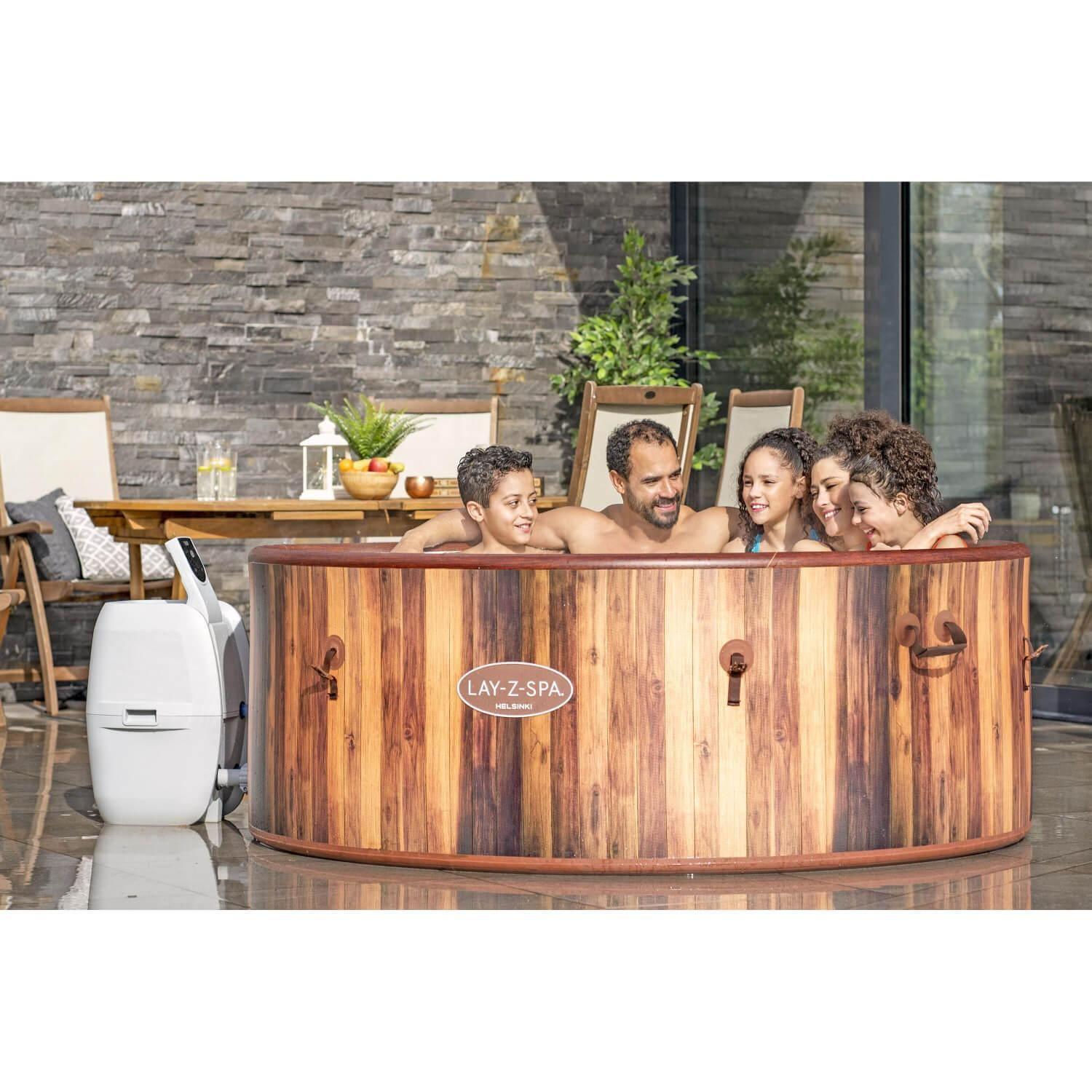 Hot Tub Spa Inflable Helsinki Smart 7 Personas-5