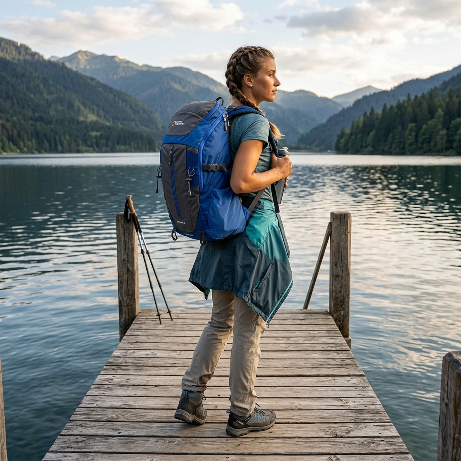 Mochila Snowdon Azul 40 Litros National Geographic-3