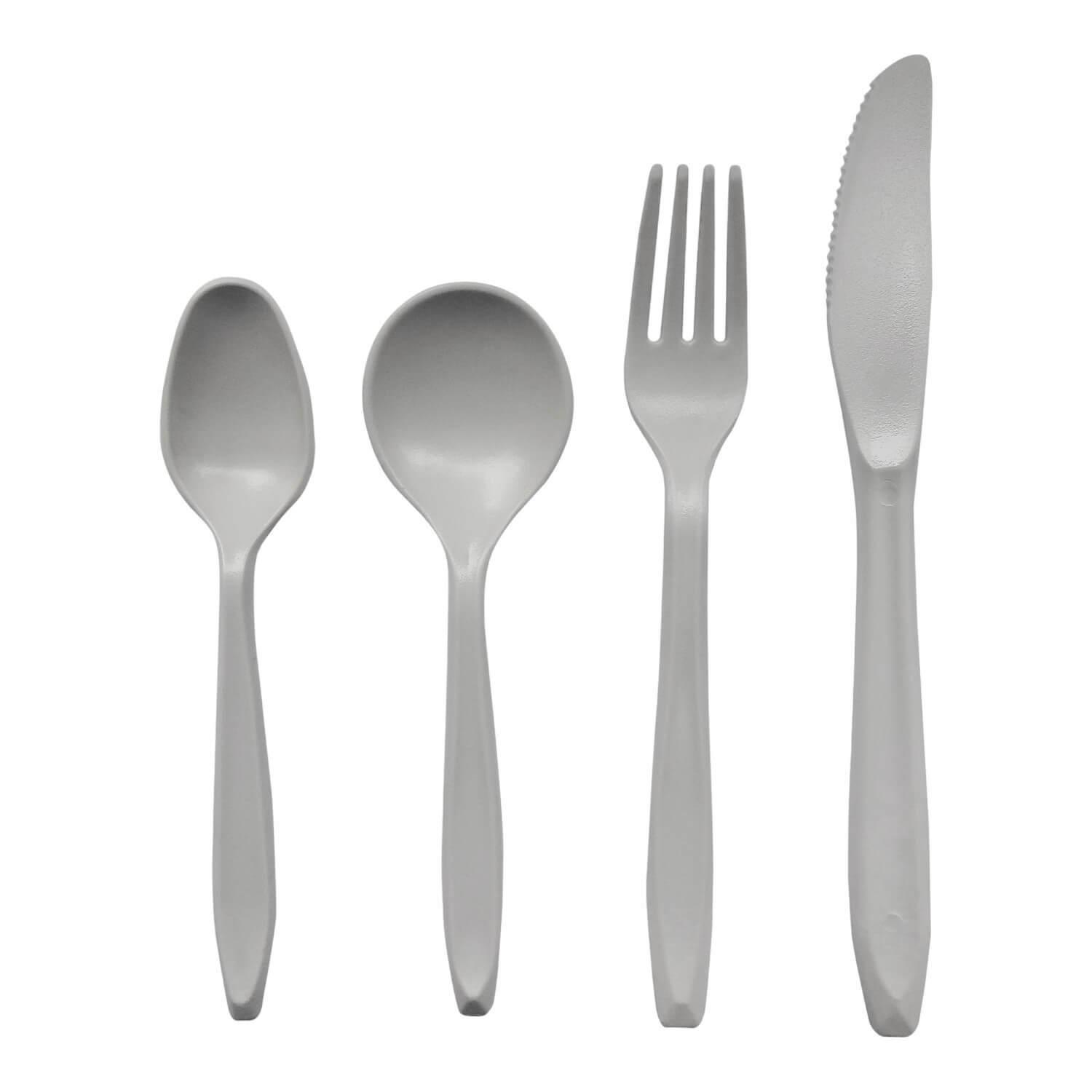 Set Cubiertos Policarbonato 4 Personas National Geographic-1