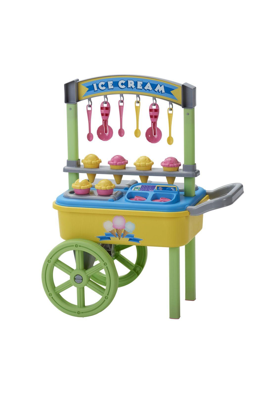 Carro De Helado Con Accesorios 60x38x75 Cms American Plastic-0