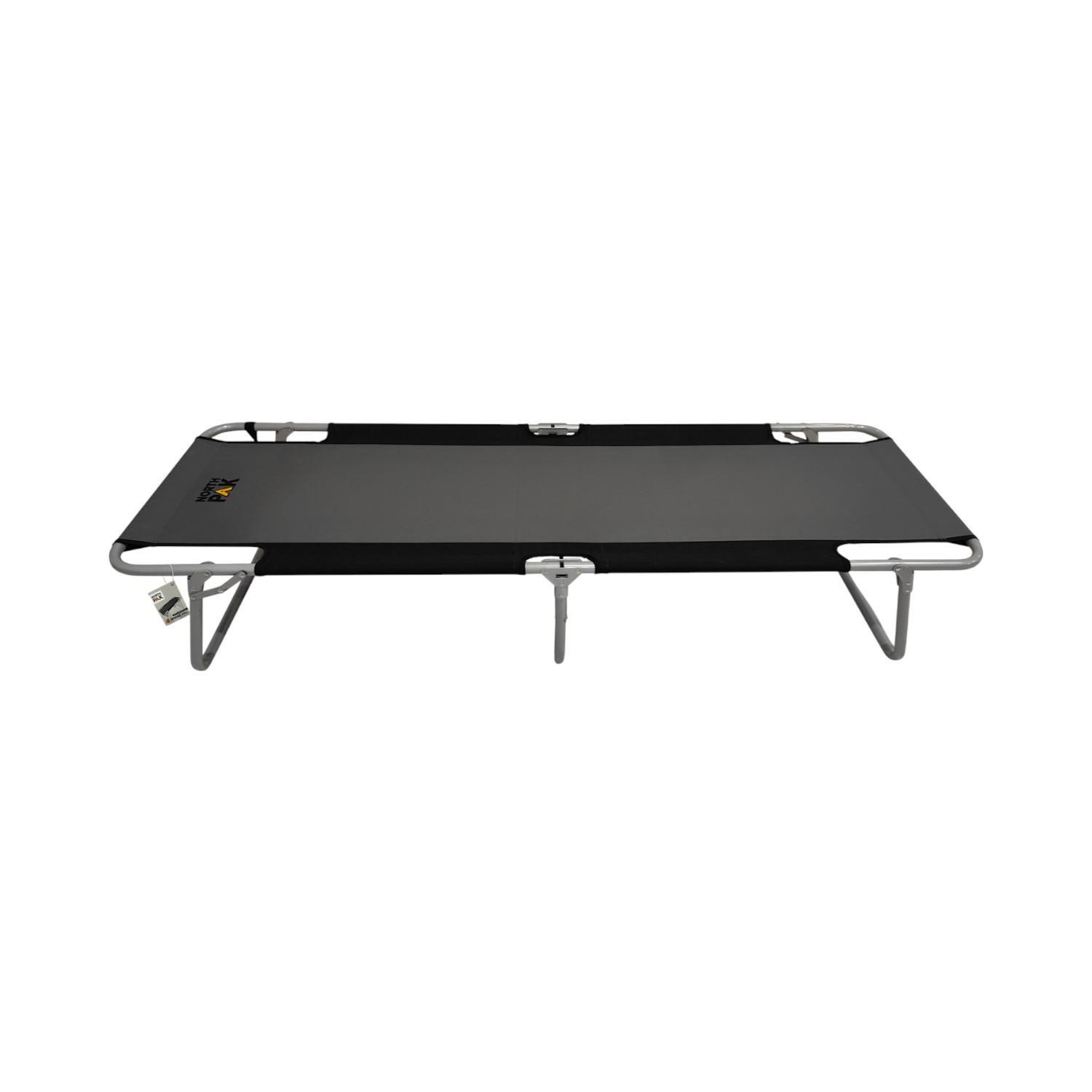 Catre Plegable Camping Spring Hill Gris North Pak-1