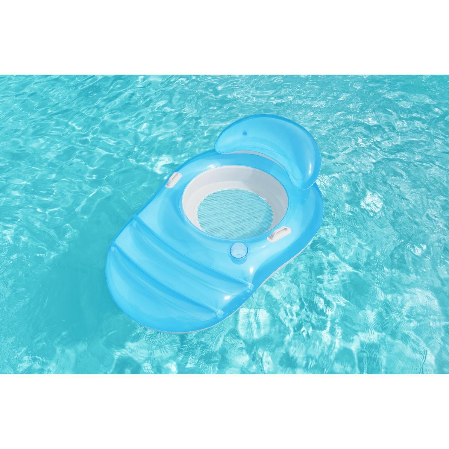 Flotador Sillon Relajante con respaldo y porta vaso 1.53m x 1.02m-2