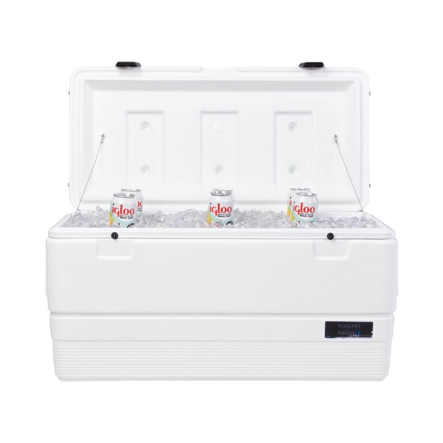 Cooler Nevera Hielera Marine Ultra Blanco 89 Litros Igloo-3