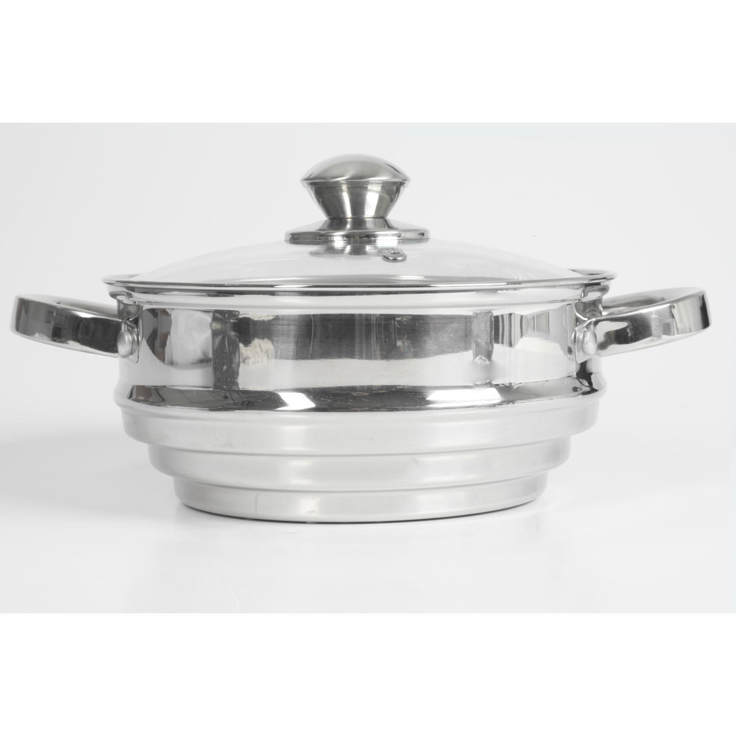 Vaporera universal con tapa acero inoxidable Sangerfield Oster-4