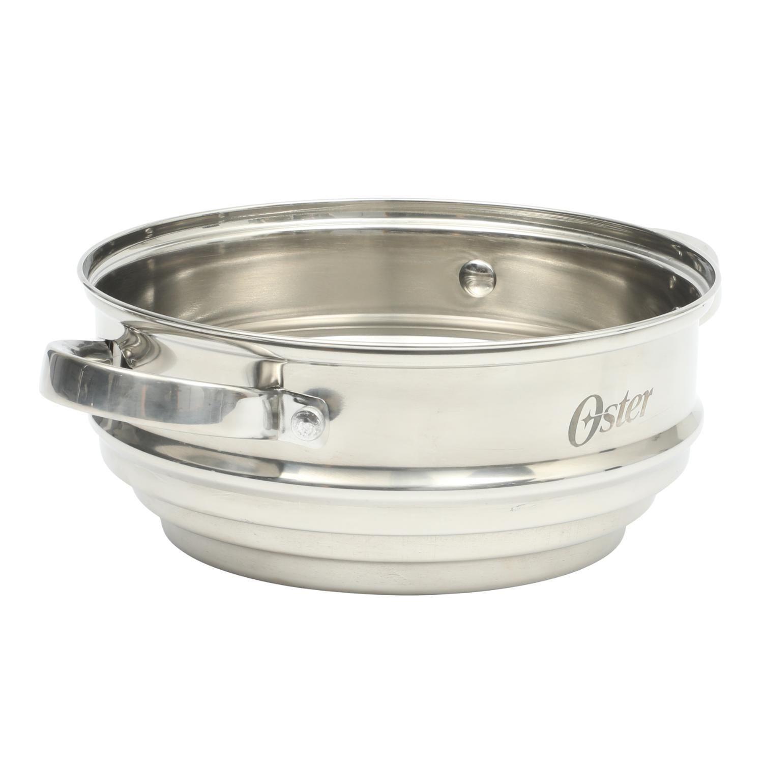 Vaporera universal con tapa acero inoxidable Sangerfield Oster-5