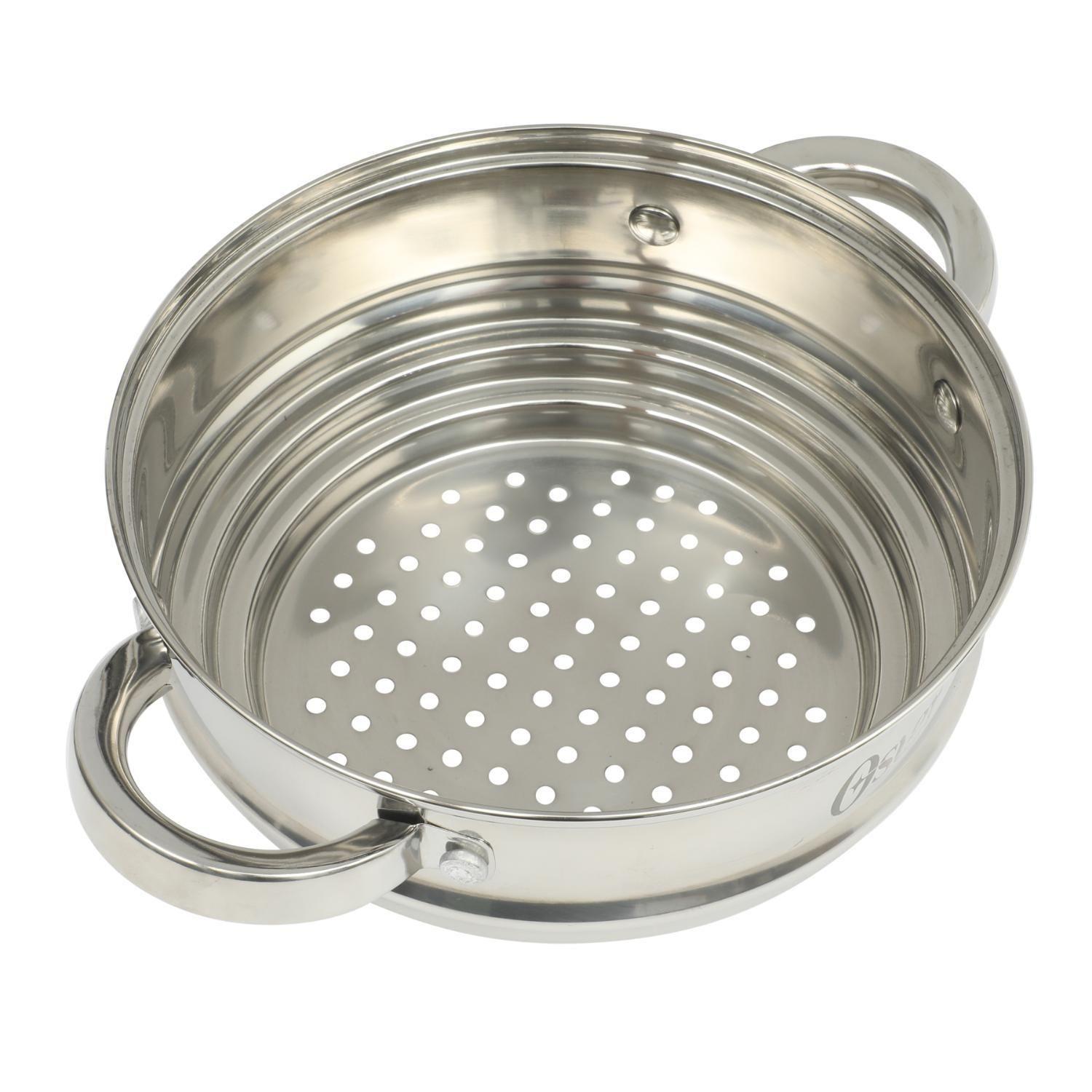 Vaporera universal con tapa acero inoxidable Sangerfield Oster-6