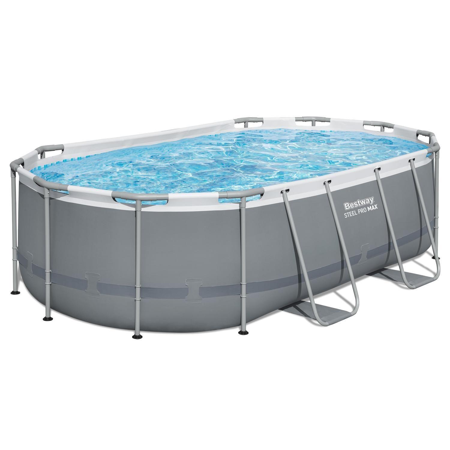 Piscina Bestway Ovalada Filtro + Accesorios 4.27X2.50X1.00M-4