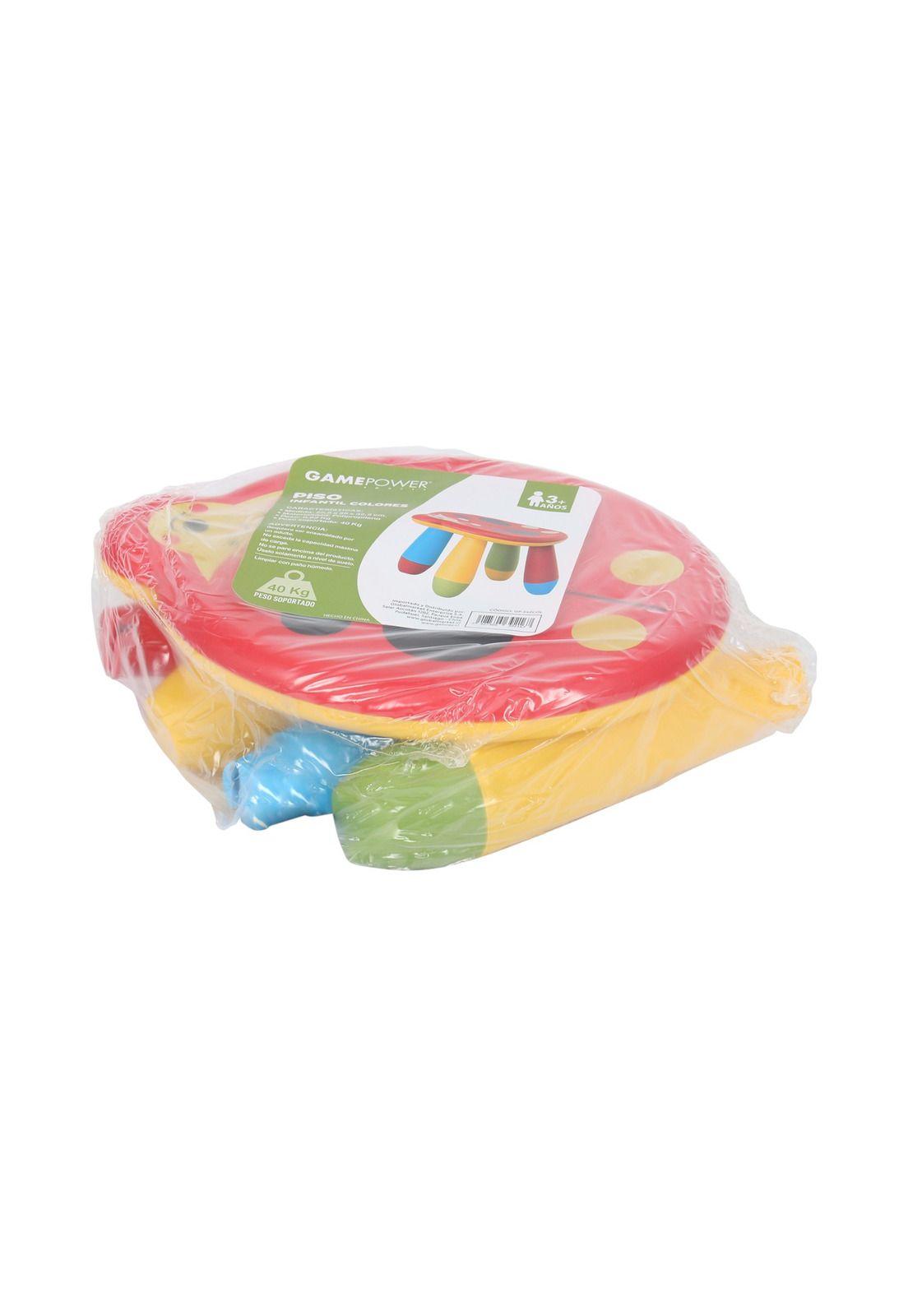 Piso Plástico Colores Para Niños 28Cm Diametro Gamepower-6