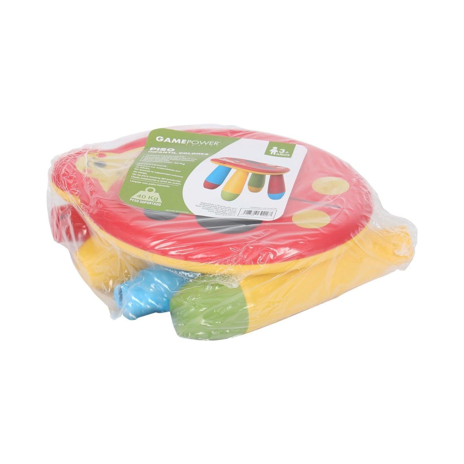 Piso Plástico Colores Para Niños 28Cm Diametro Gamepower-6