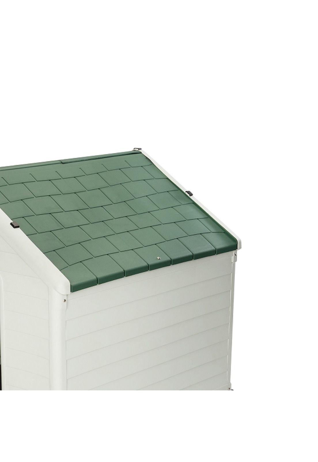 Casa Para Perro Grande Verde 87.7x78.5x81.5 Cms Coolpets-2