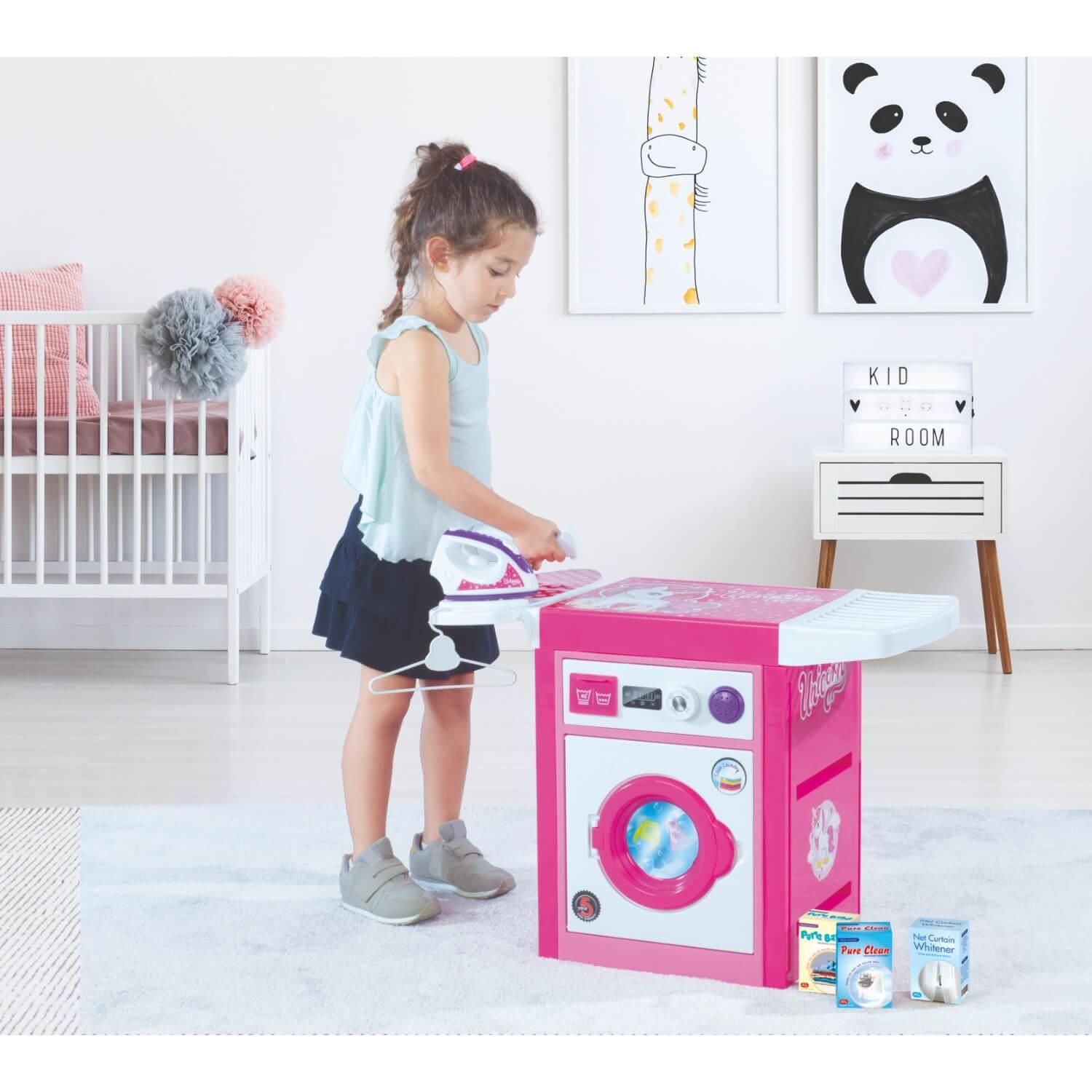 Lavadora De Juguete + Accesorios 69X39X58 Cms Dolu-3