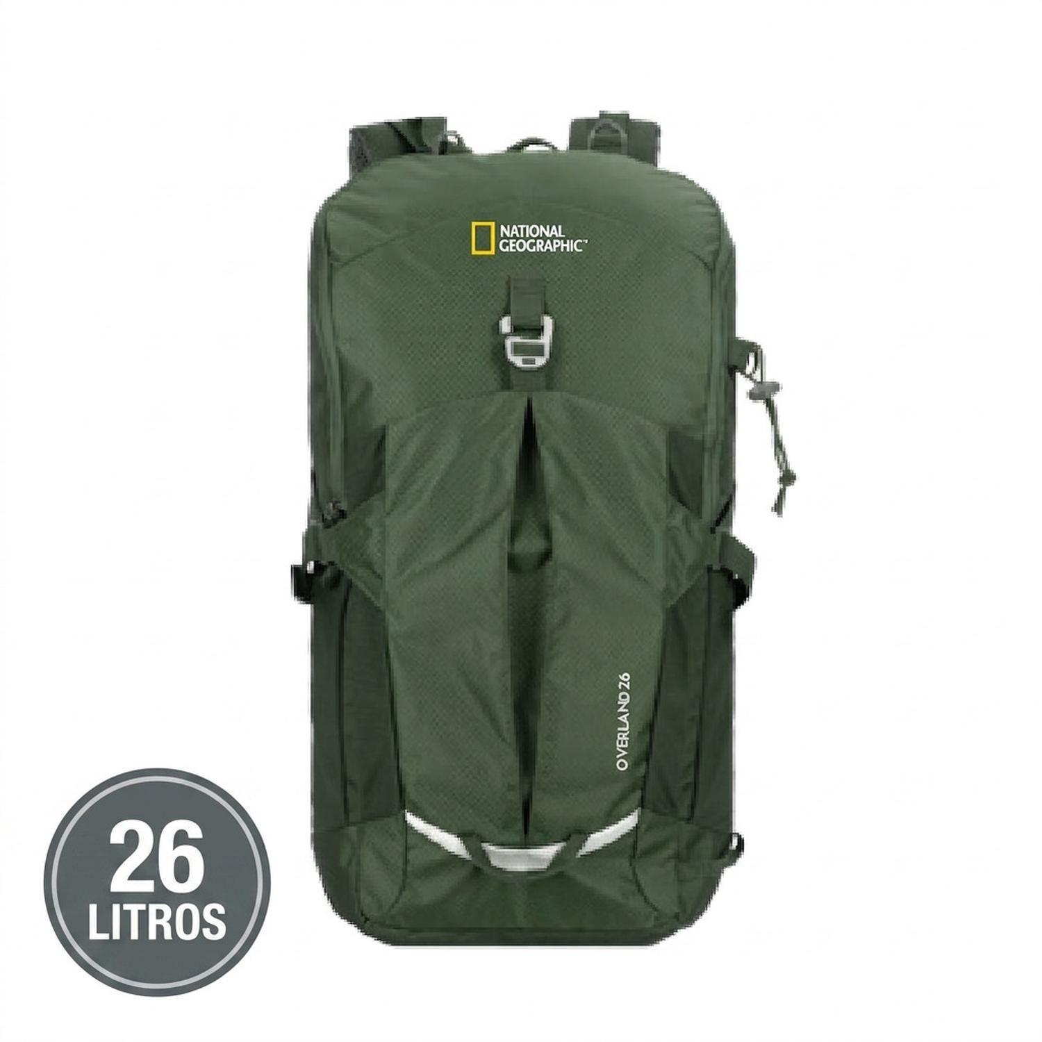 Mochila Overland Verde 26 Litros National Geographic-1