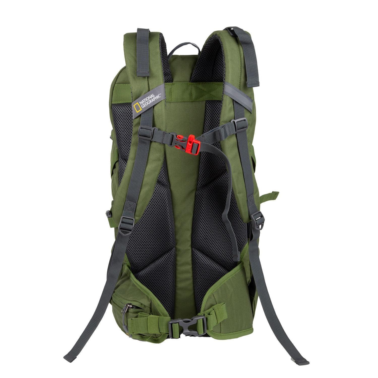 Mochila Overland Verde 26 Litros National Geographic-6