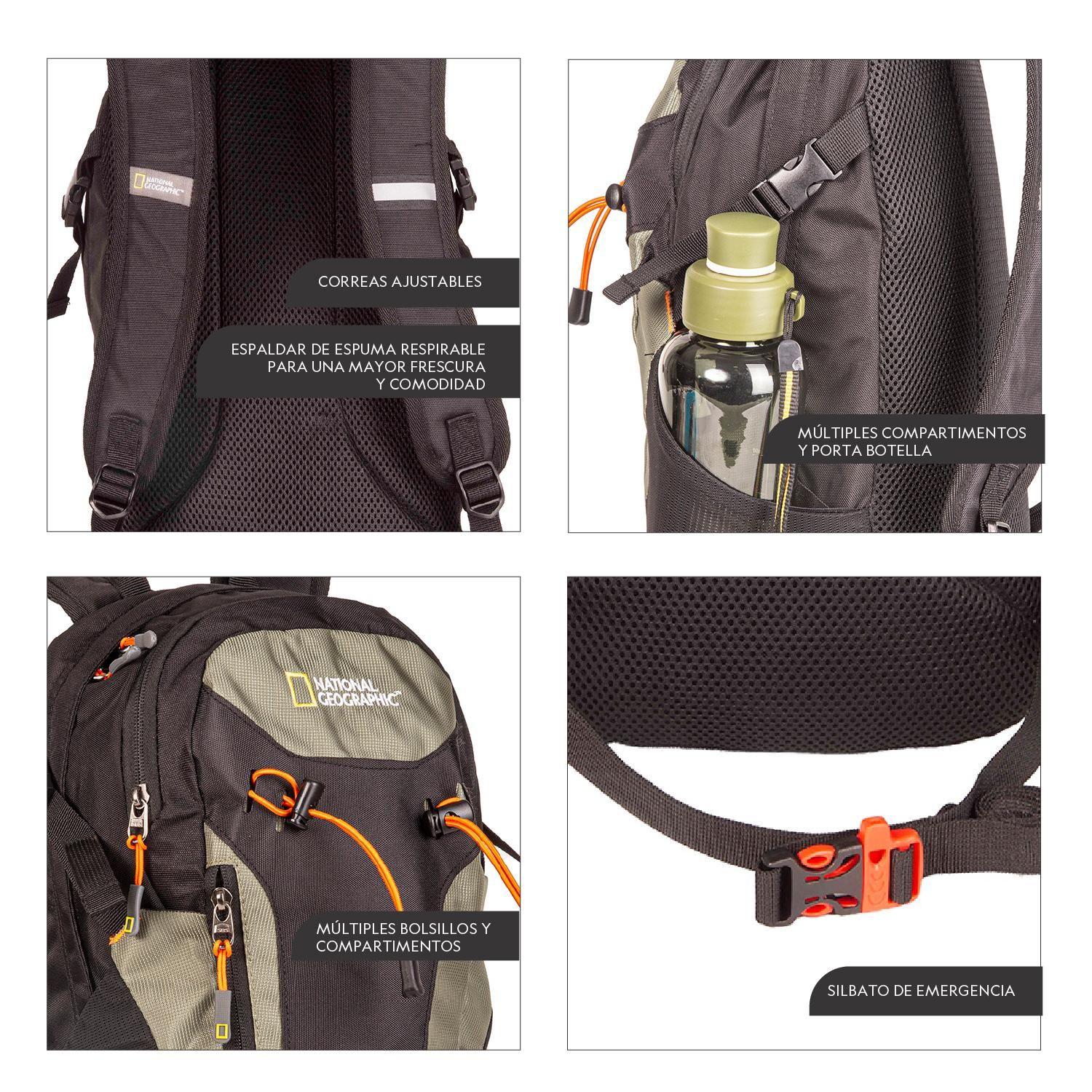 Mochila Rondane Verde 15 Litros National Geographic-1