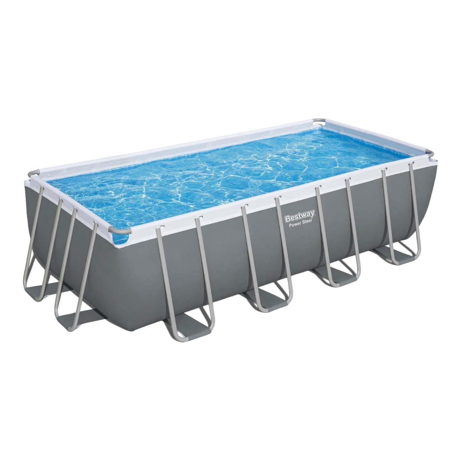 Piscina Bestway Rectangular Filtro+Accesorio 4.88X2.44X1.22M-0