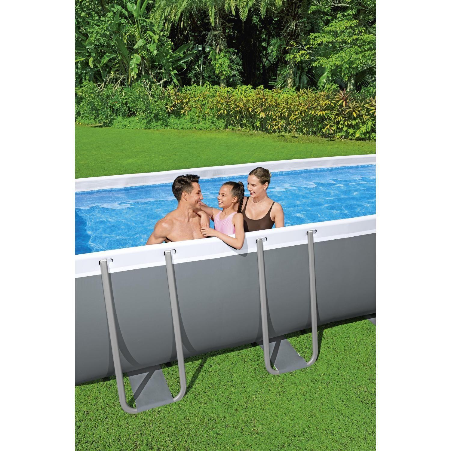 Piscina Bestway Rectangular Filtro+Accesorio 4.88X2.44X1.22M-4