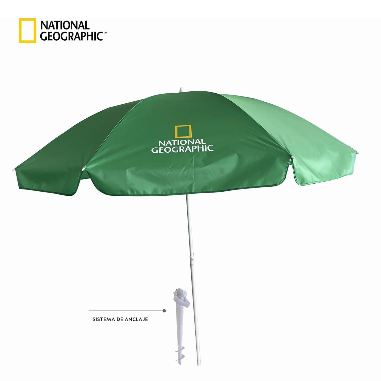 Quitasol Verde 220 Cms National Geographic-4