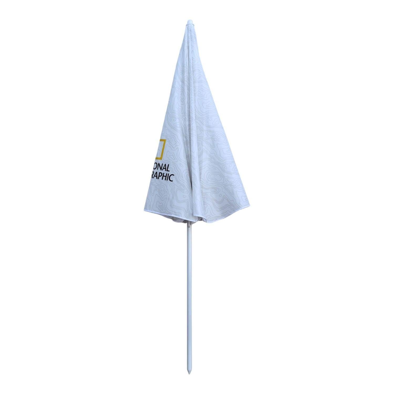 Quitasol Blanco 250 Cms National Geographic-3
