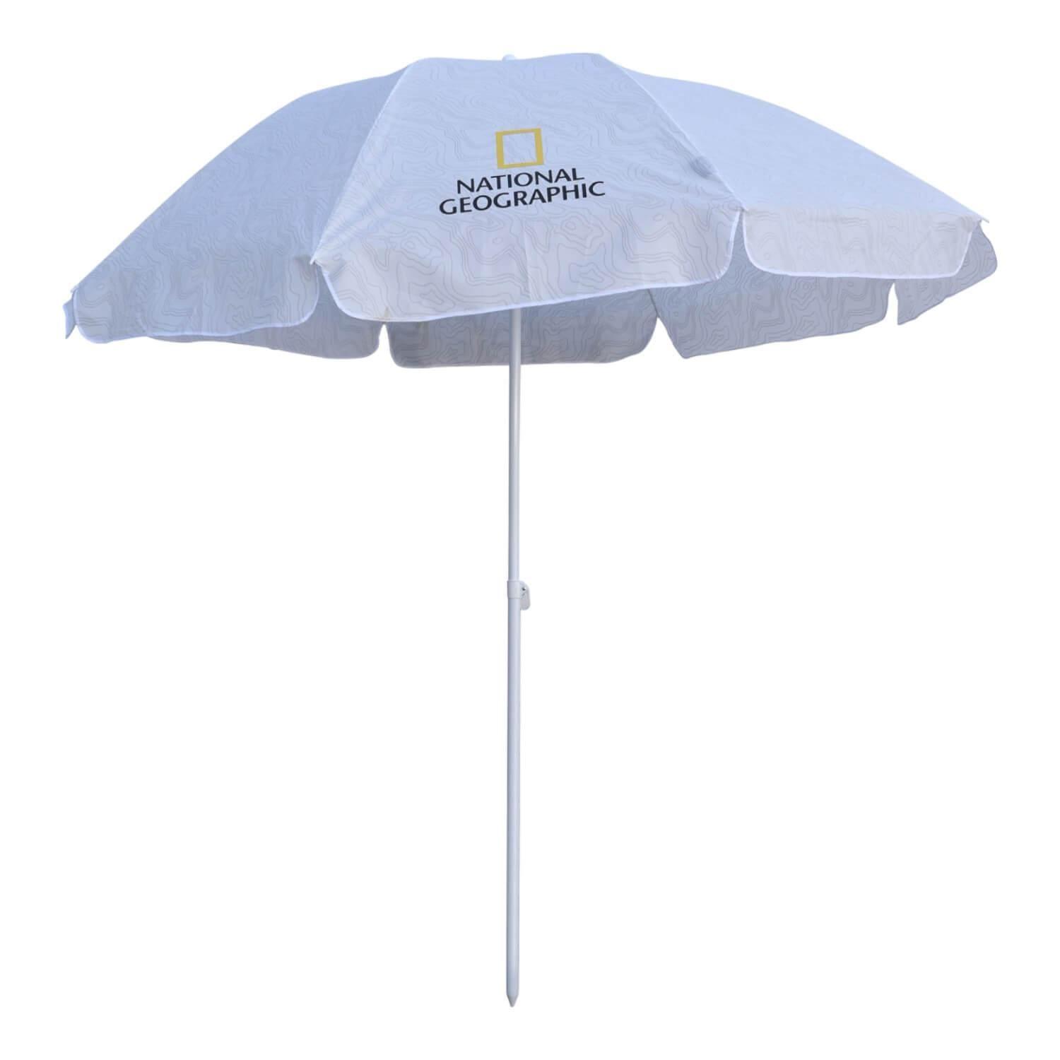 Quitasol Blanco 250 Cms National Geographic-7
