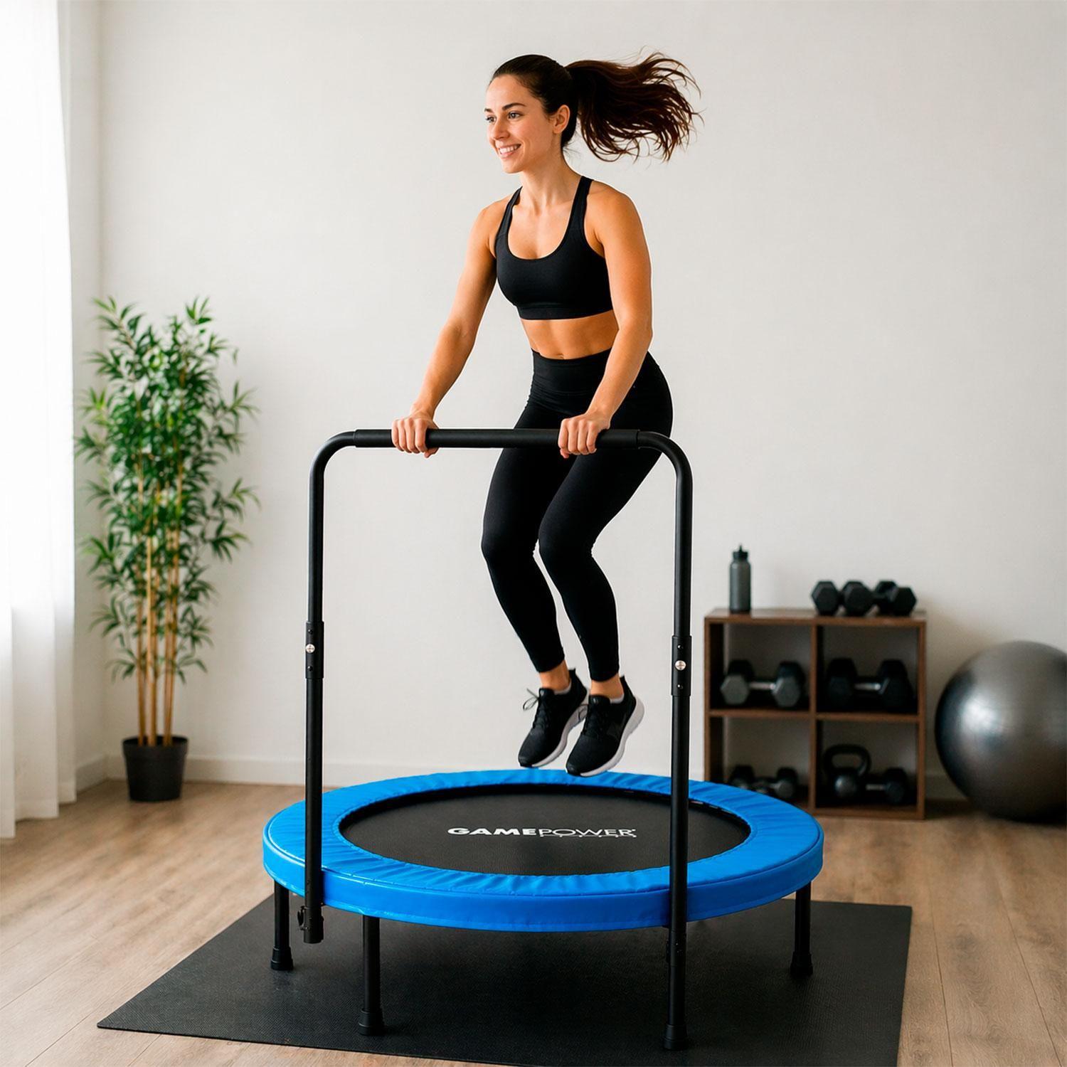 Trampolín Fitness 91.5 cm Azul Game Power-1