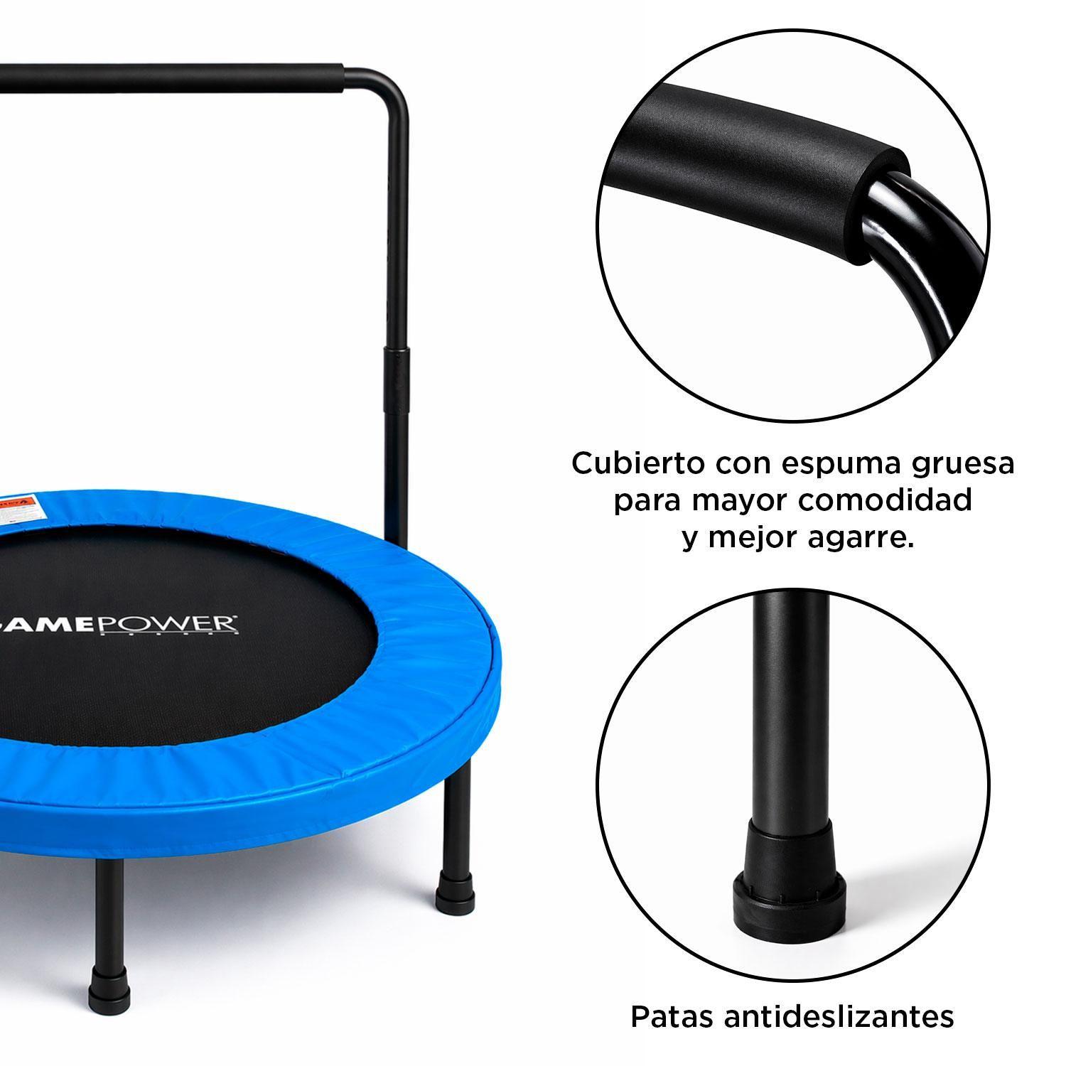 Trampolín Fitness 91.5 cm Azul Game Power-3