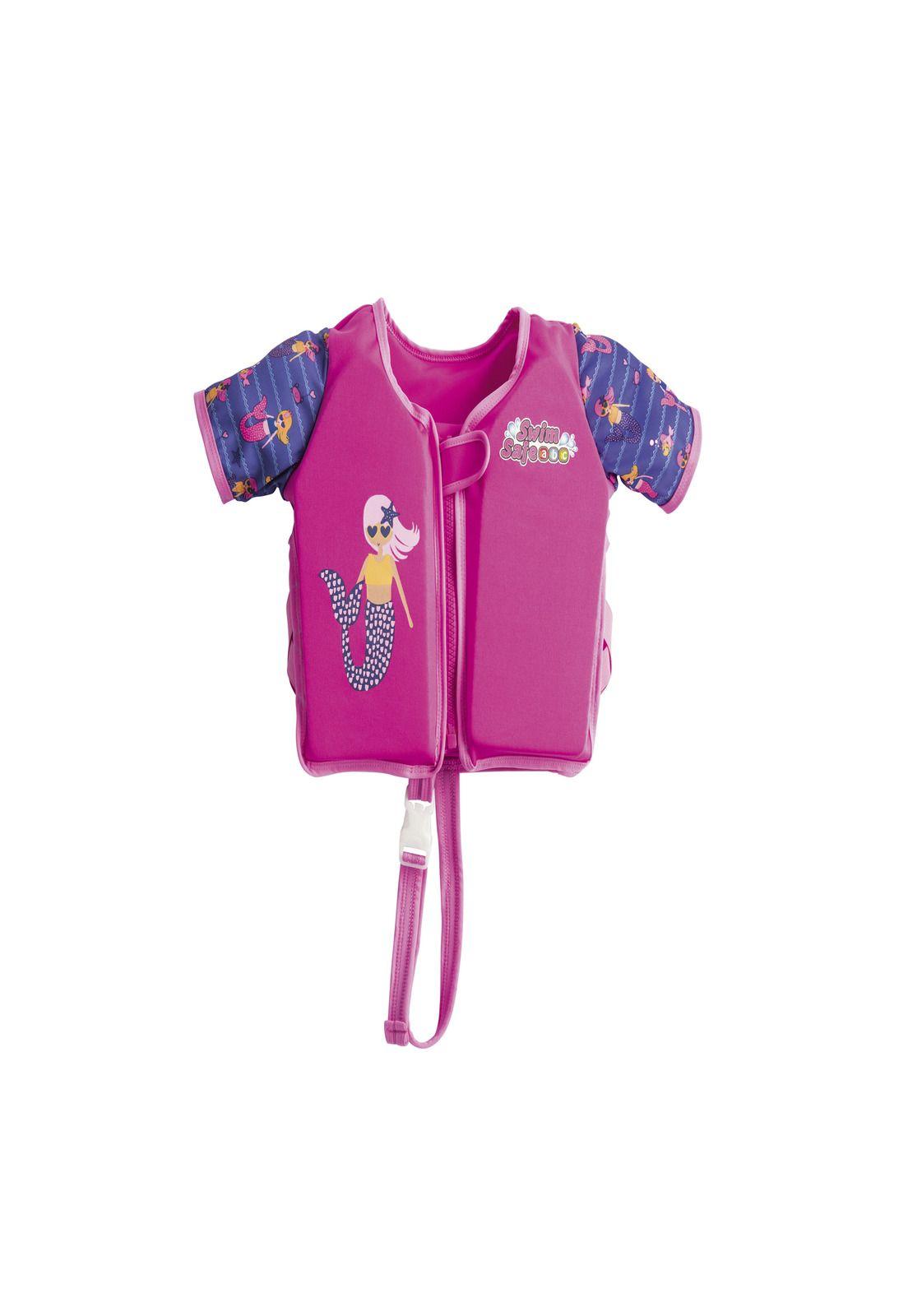 Chaleco Salvavidas De Espuma Con Mangas Swim Safe 3-6 Años Bestway-2