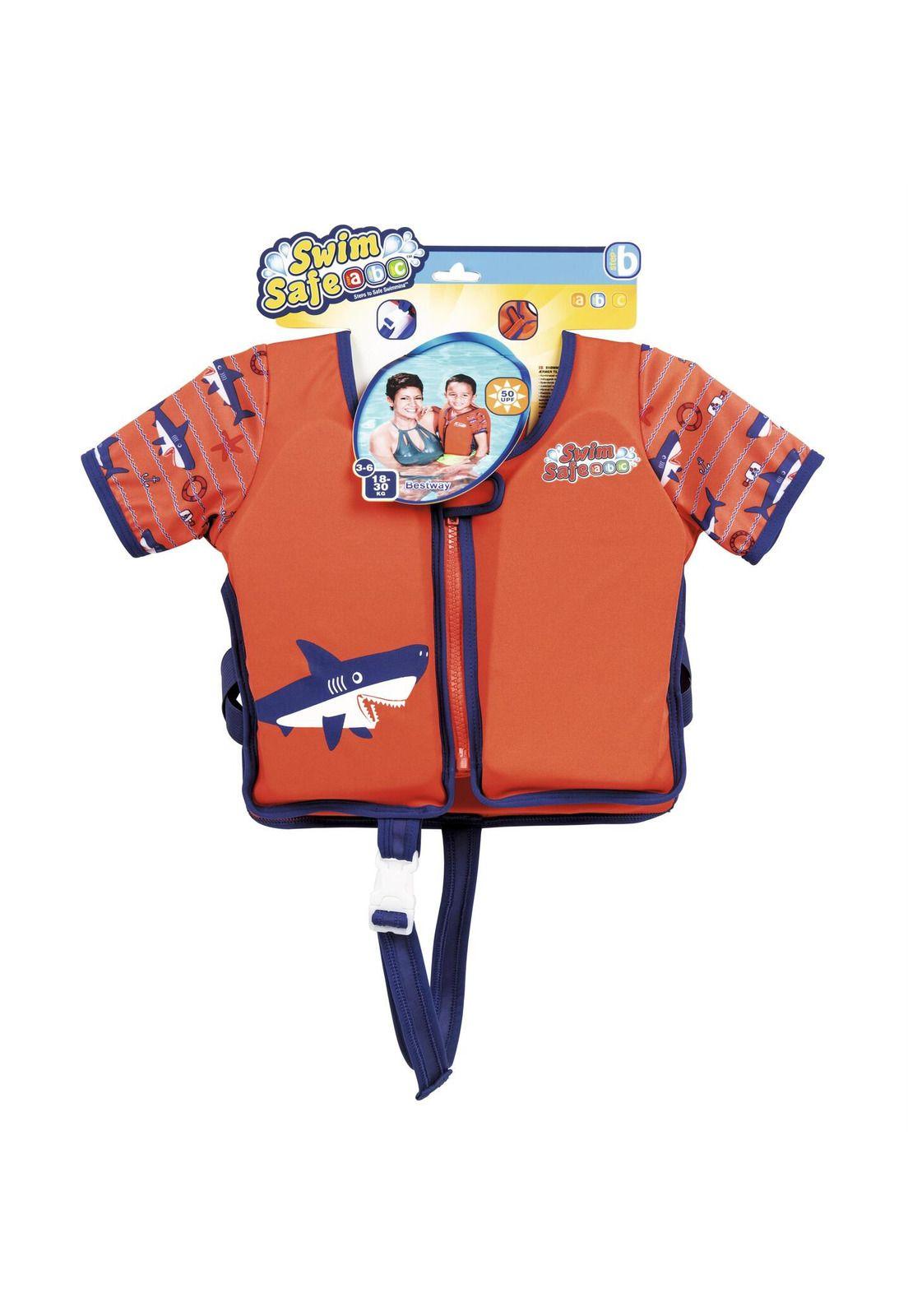 Chaleco Salvavidas De Espuma Con Mangas Swim Safe 3-6 Años Bestway-3